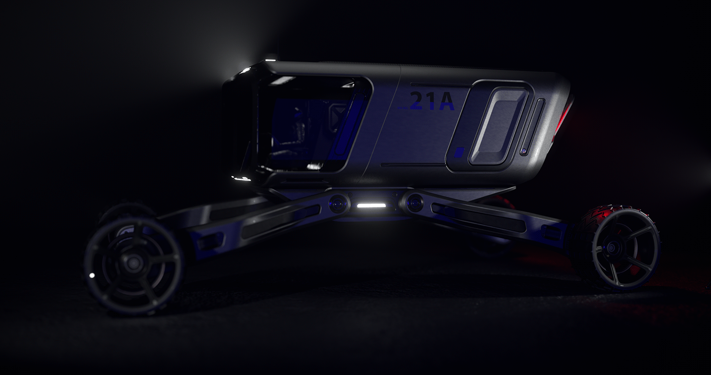 MA.RO21，Mars probe，Electronic technology products，industrial design，