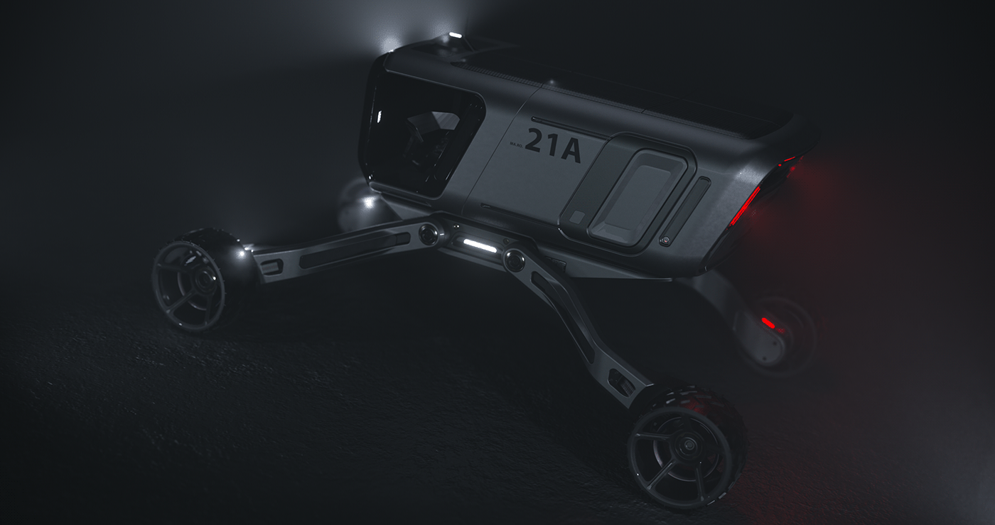 MA.RO21，Mars probe，Electronic technology products，industrial design，