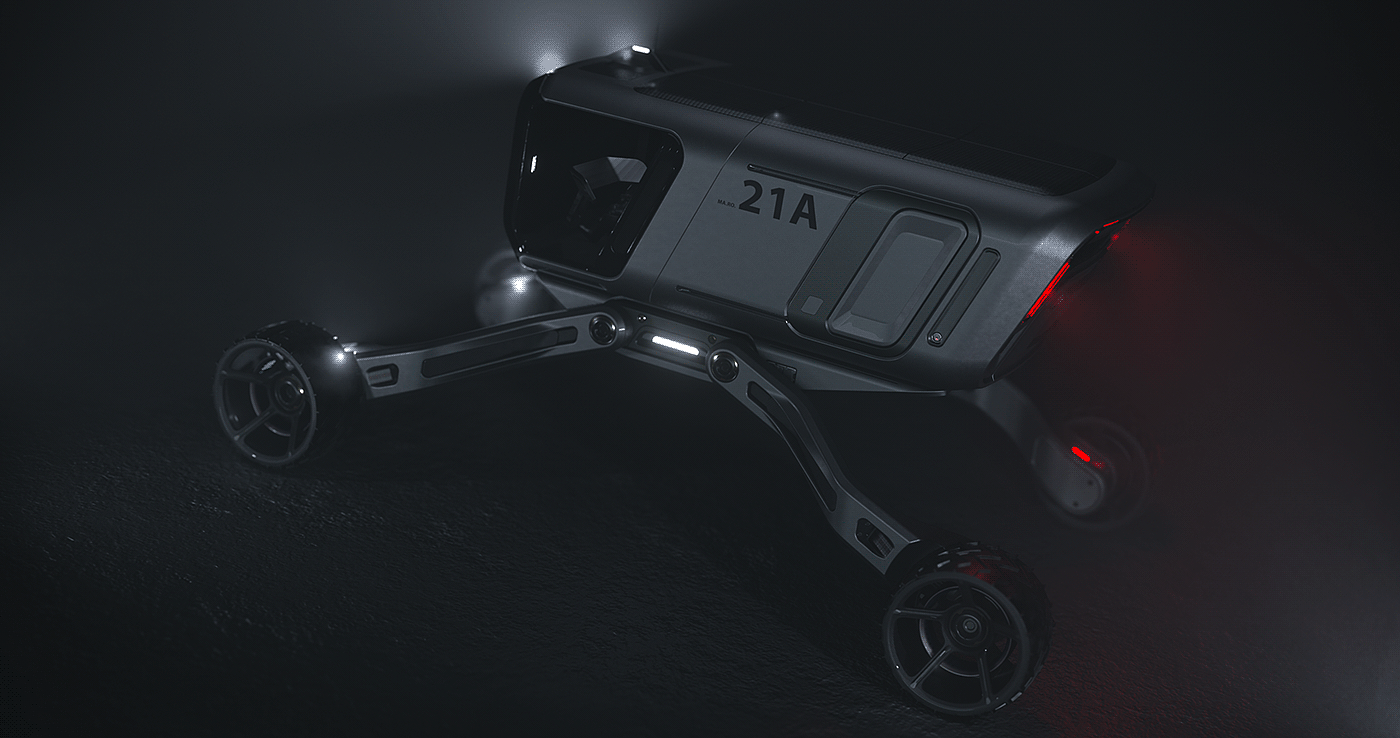 MA.RO21，Mars probe，Electronic technology products，industrial design，