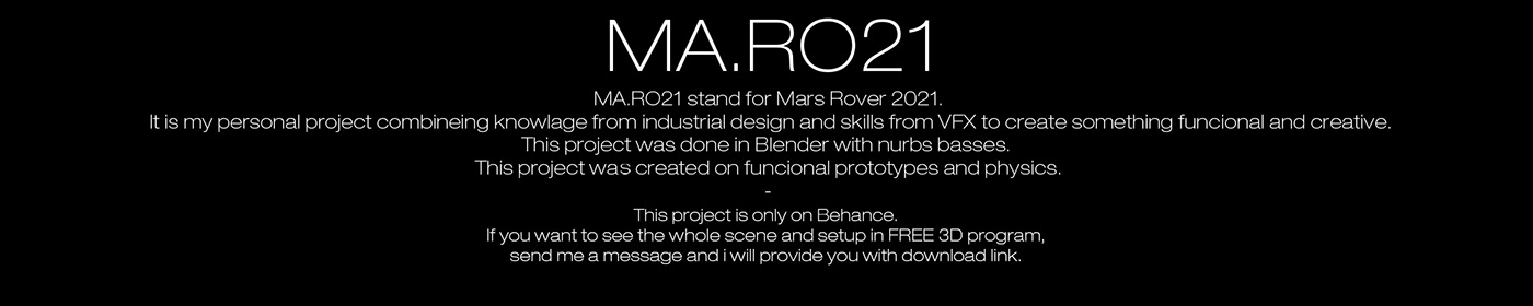 MA.RO21，Mars probe，Electronic technology products，industrial design，