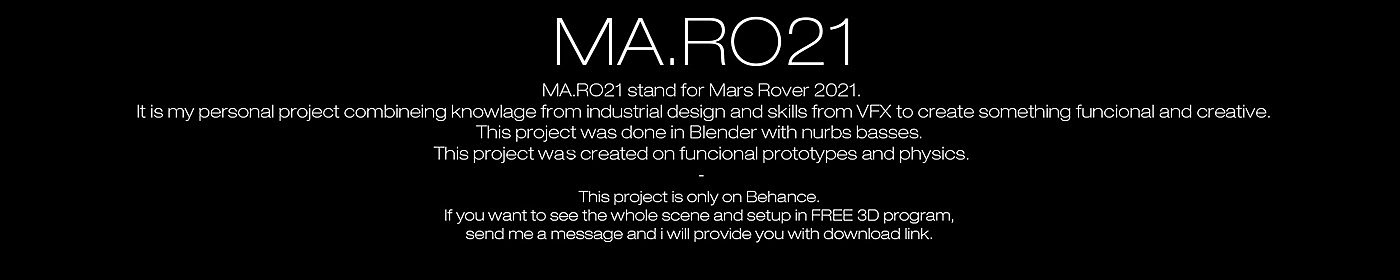 MA.RO21，Mars probe，Electronic technology products，industrial design，