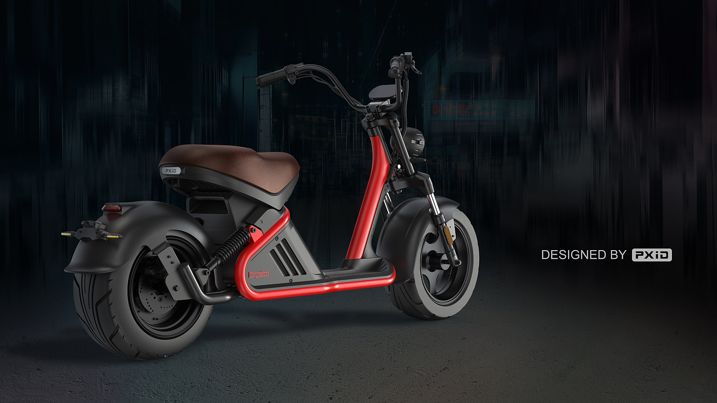 Electric bicycle design，Design of electric scooter，Harley design，industrial design，Scooter design，Harley electric vehicle design，