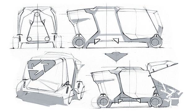Garbage truck，science and technology，manuscript，