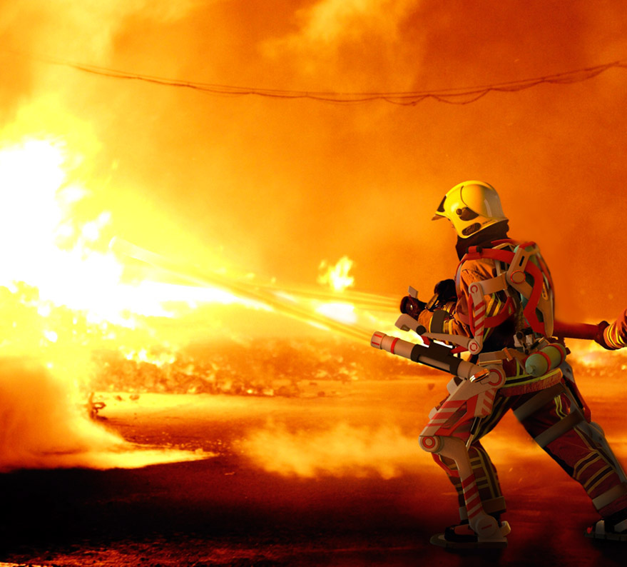 fireman，science and technology，equipment，