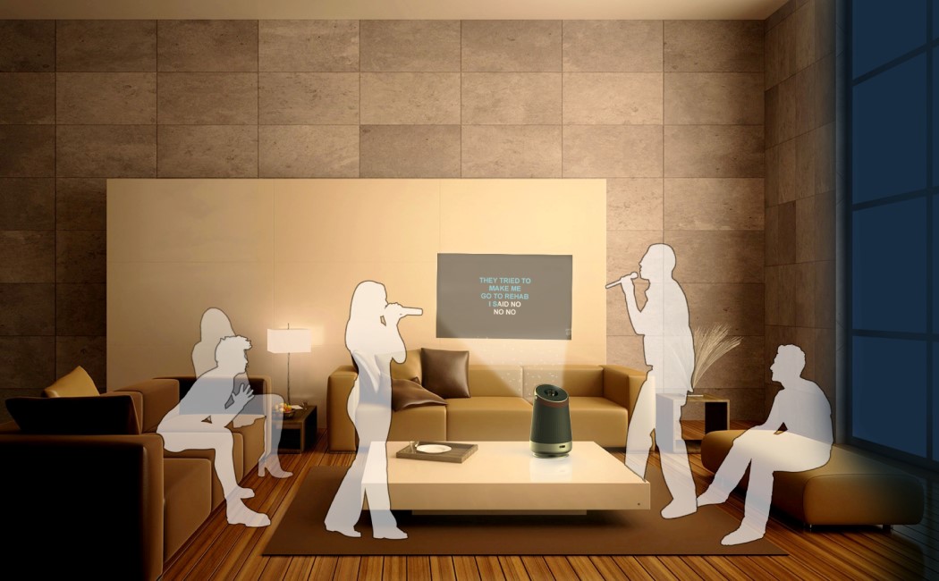 Karaoke machine，family，Microphone，speaker，Projector，