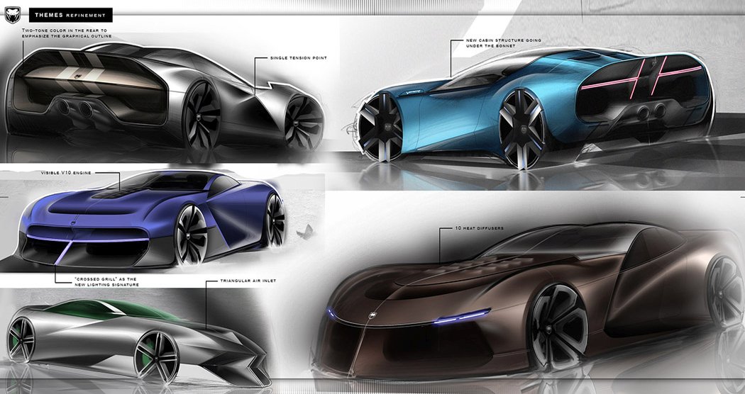 industrial design，Automobile design，Appearance design，vehicle，