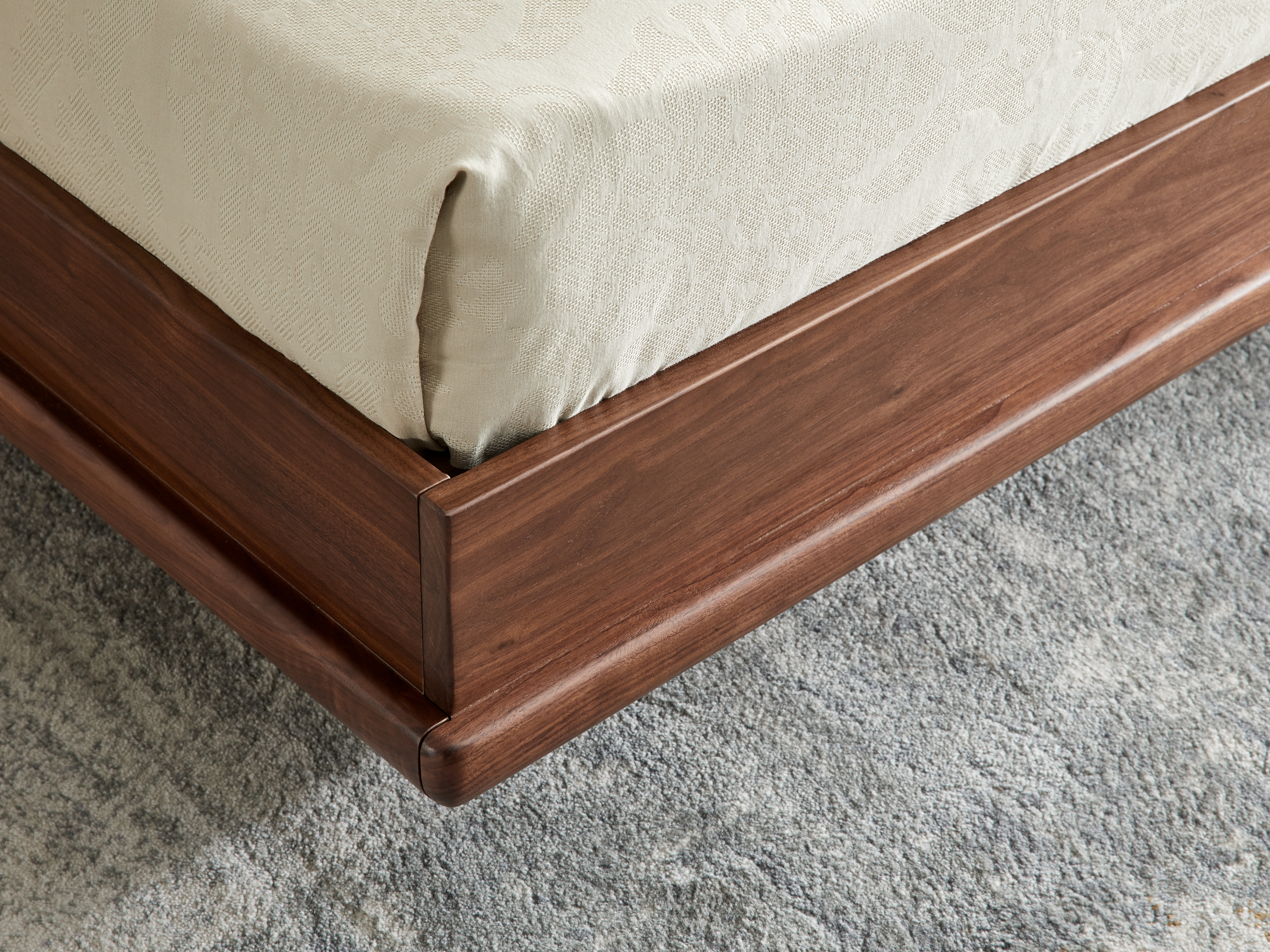 furniture，Solid wood furniture，Nordic furniture，Bed，