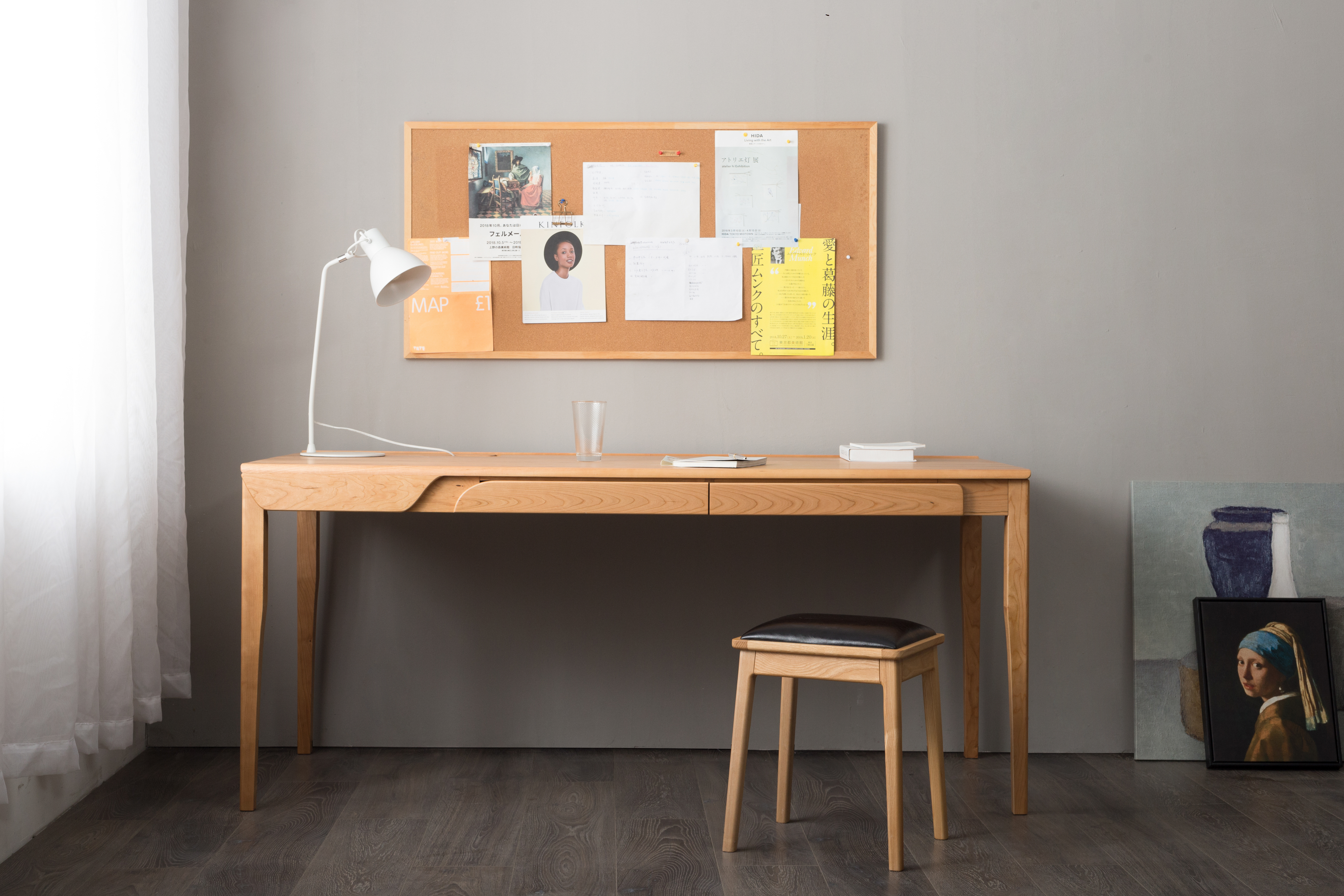 furniture，desk，Nordic furniture，Design furniture，Solid wood furniture，