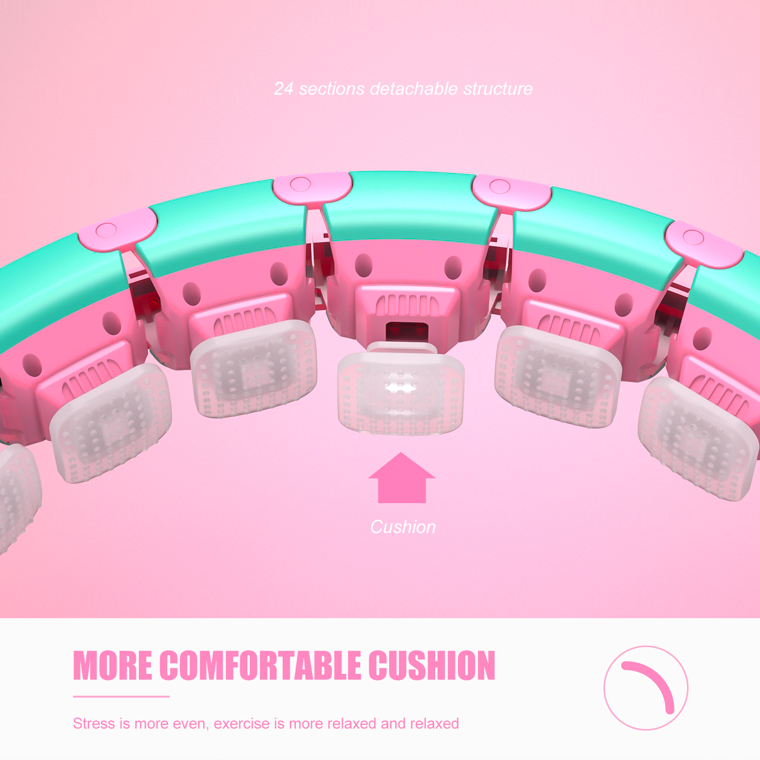 Amazon，Modeling and rendering，hu la hoop，removable，