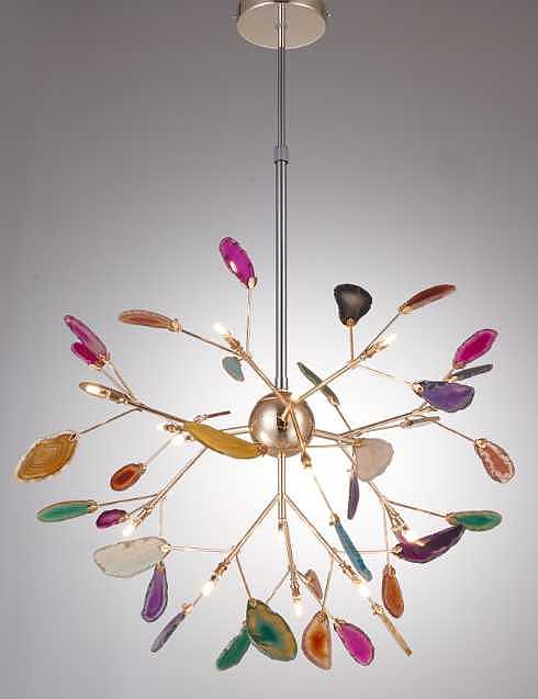 agate，Postmodern Chandelier，a chandelier，Simple Chandelier，Firefly Chandelier，Chandelier，