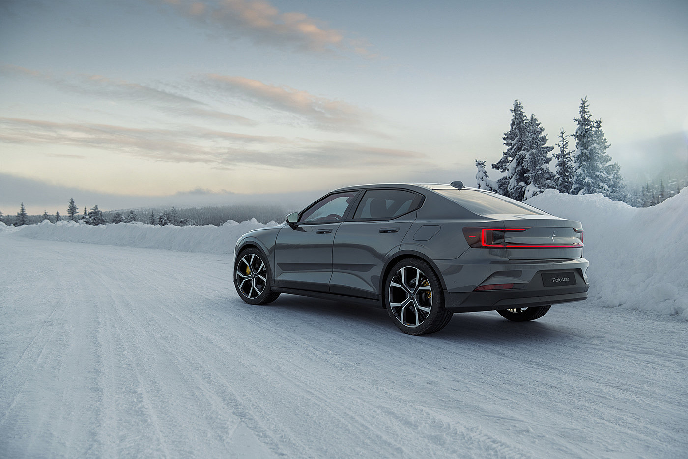 automobile，vehicle，Polestar 2，Polaris，