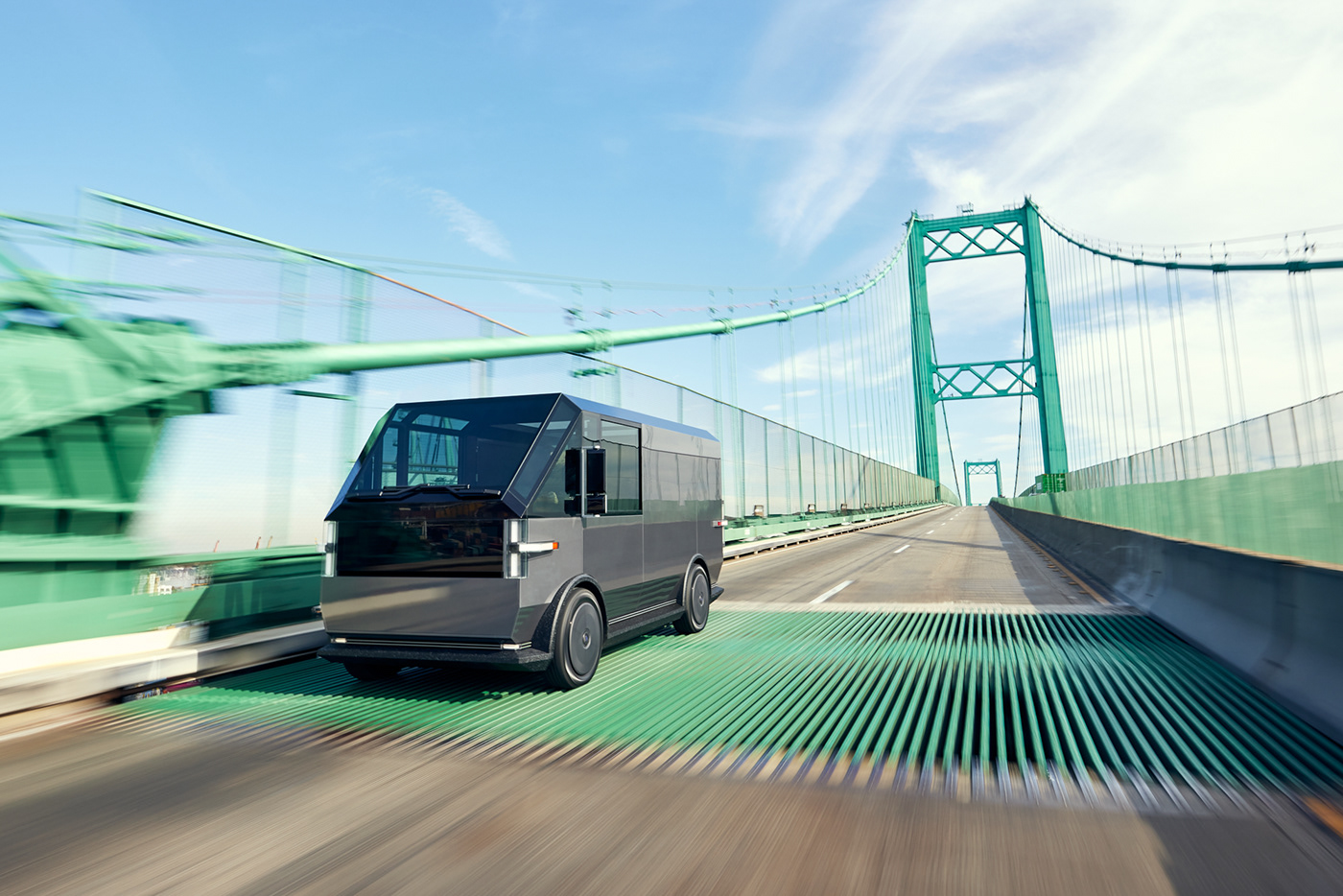 Delivery truck，Canoo DV，multi-function，