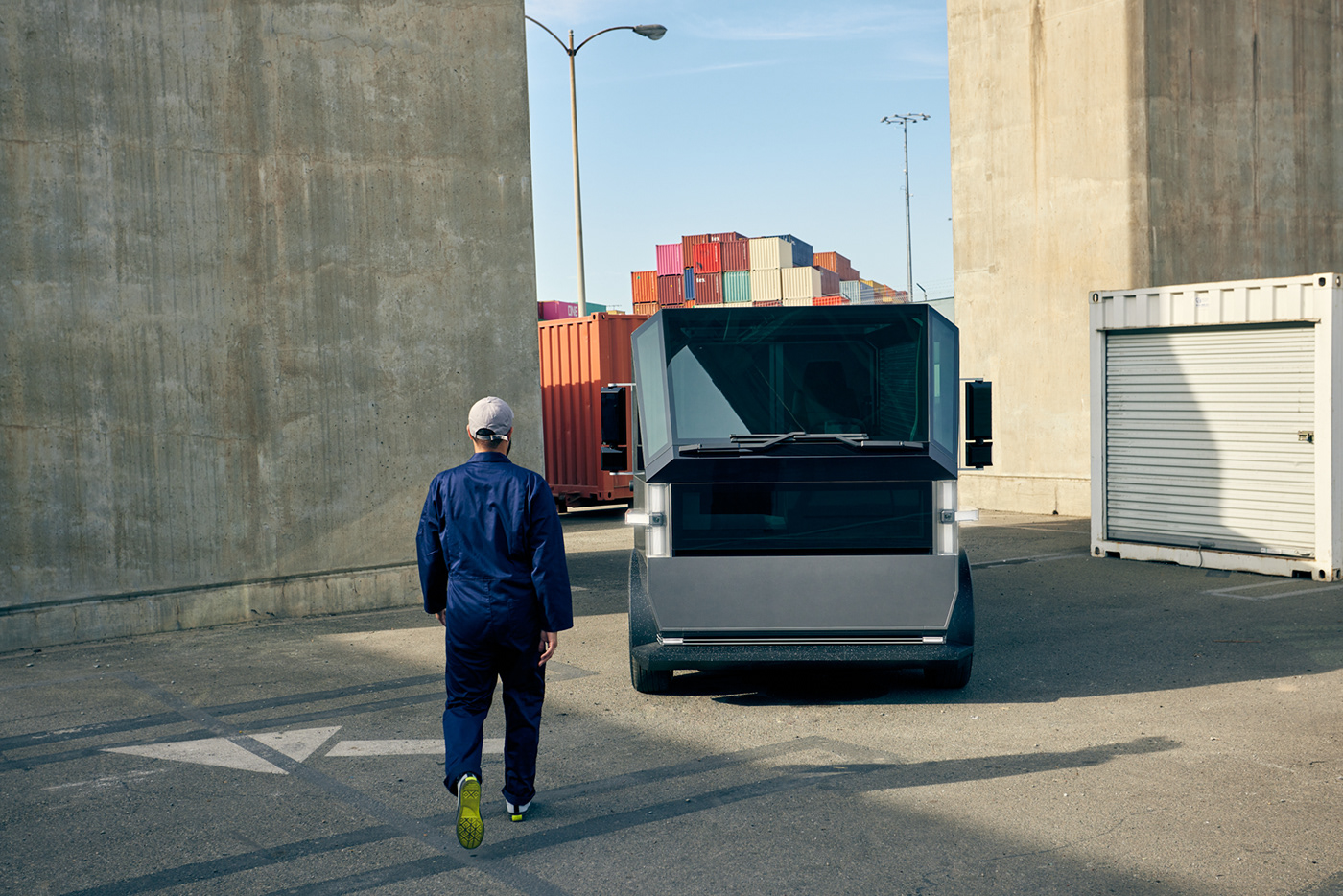 Delivery truck，Canoo DV，multi-function，