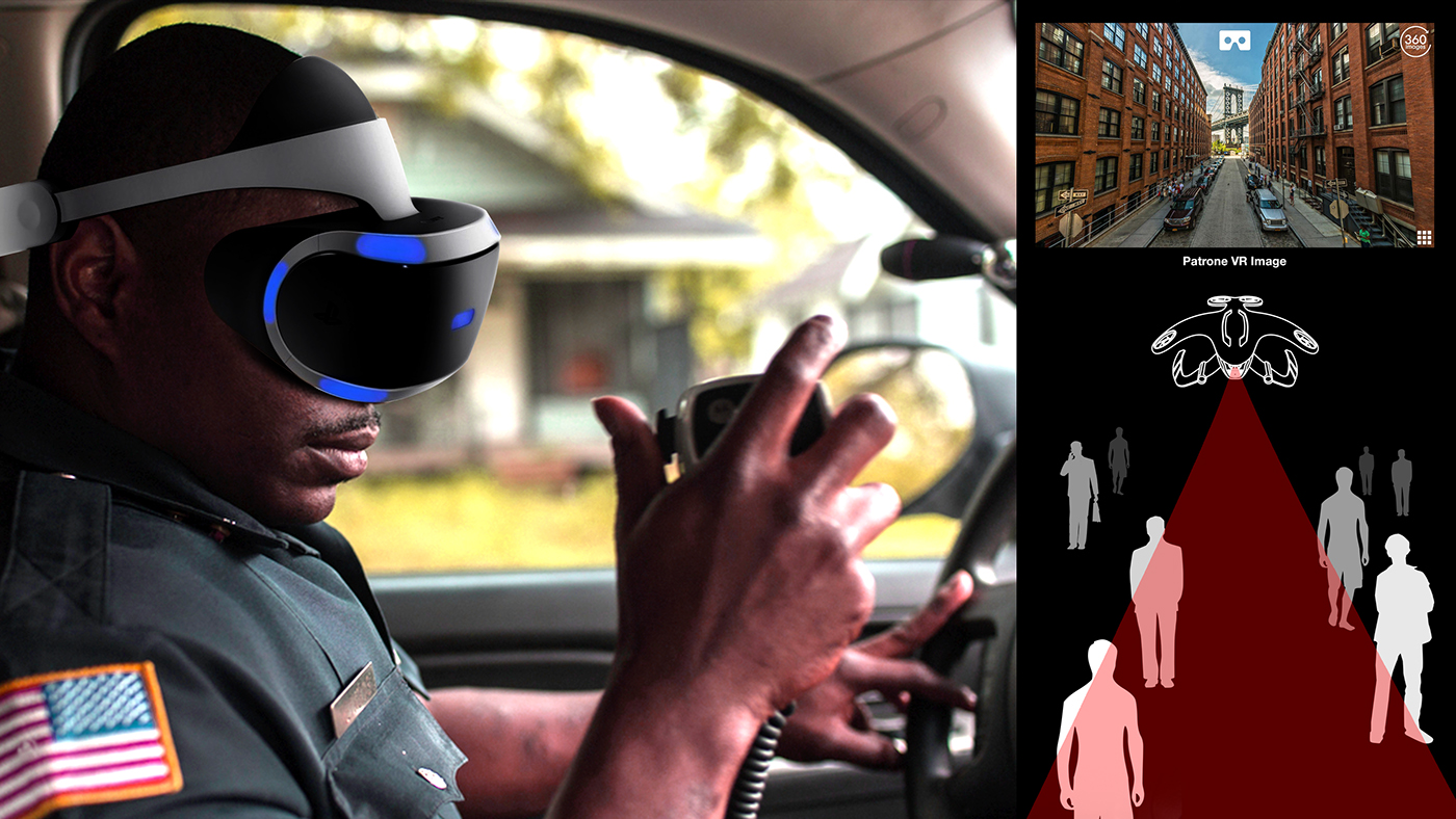 PATRONE，Police drone，Police Drone，