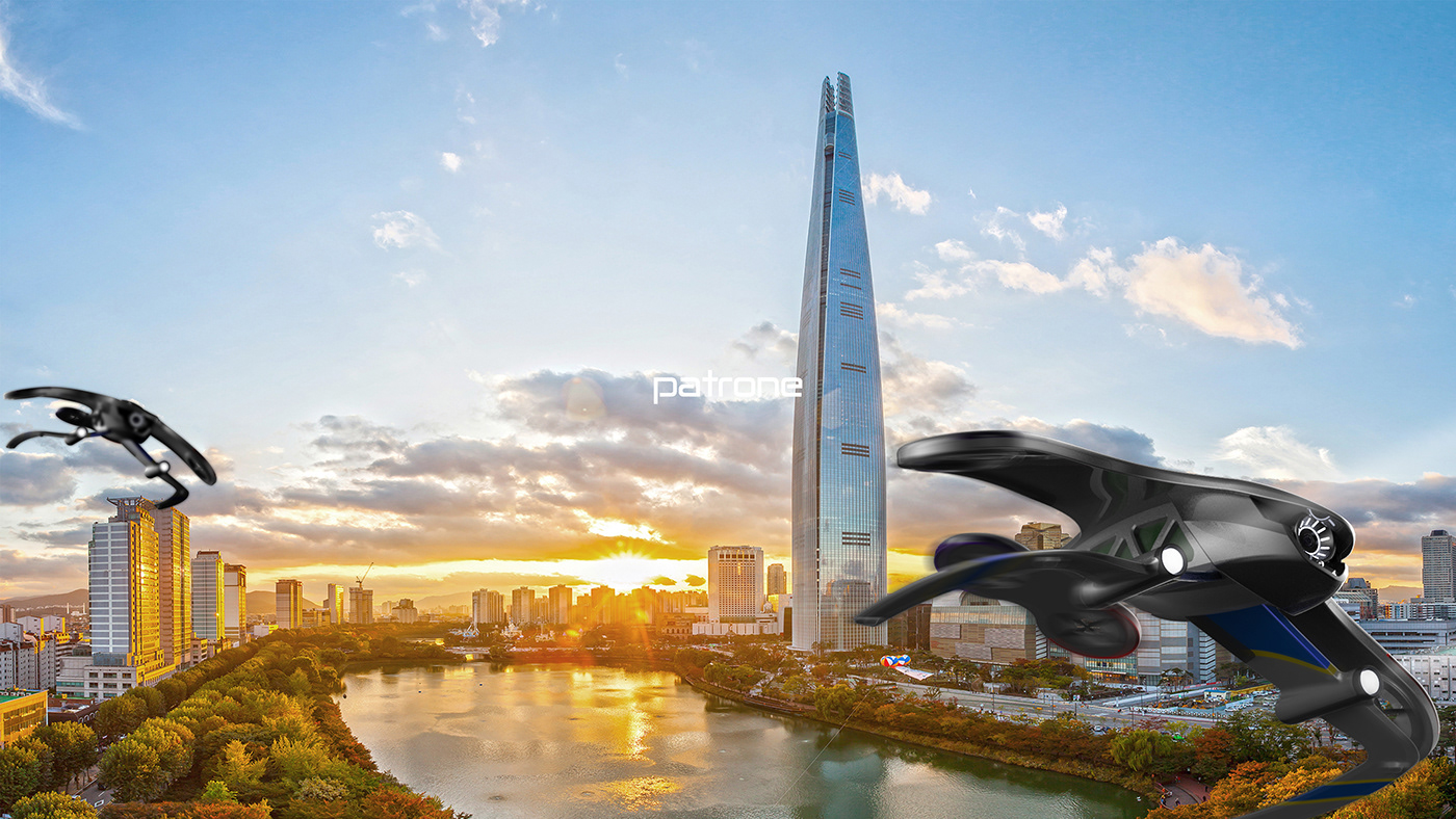 PATRONE，Police drone，Police Drone，