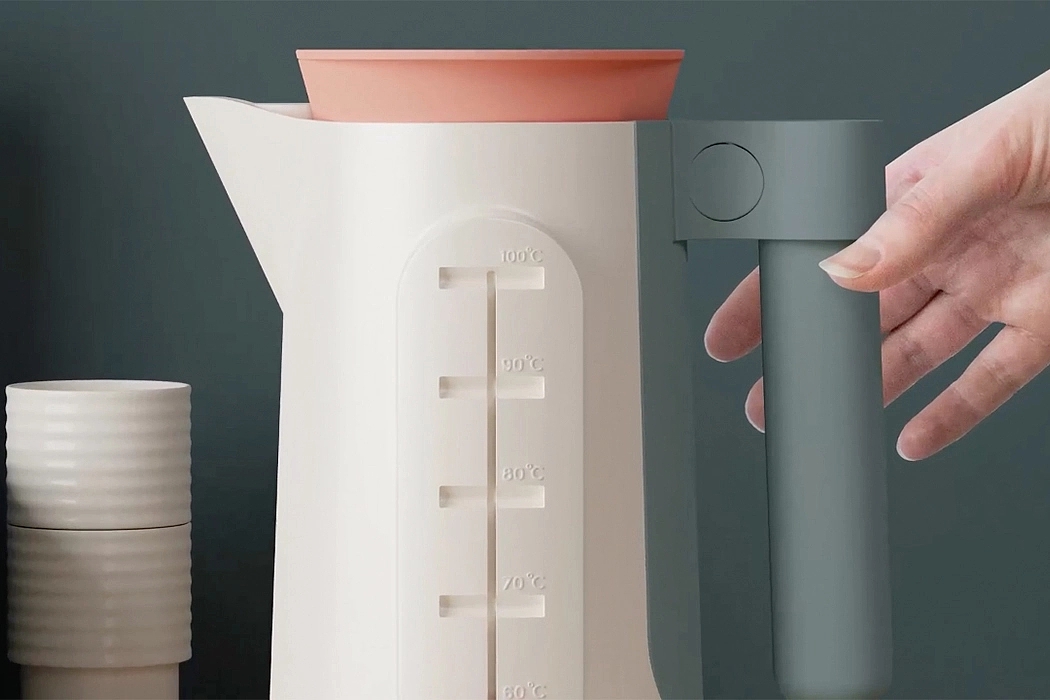 Electric teapot，product design，energy conservation，