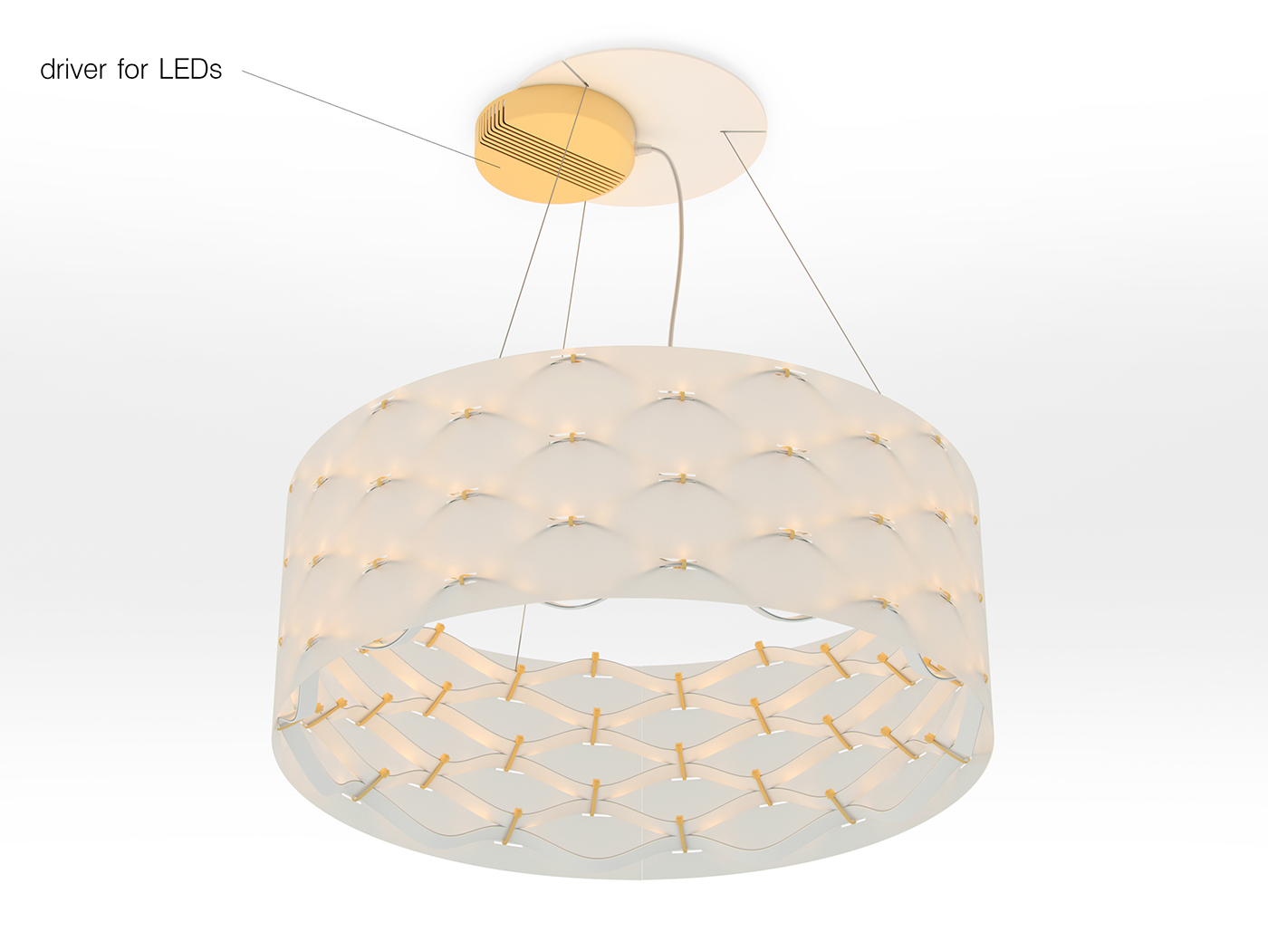 lamps and lanterns，a chandelier，Lighting tools，Weightless Lamp，