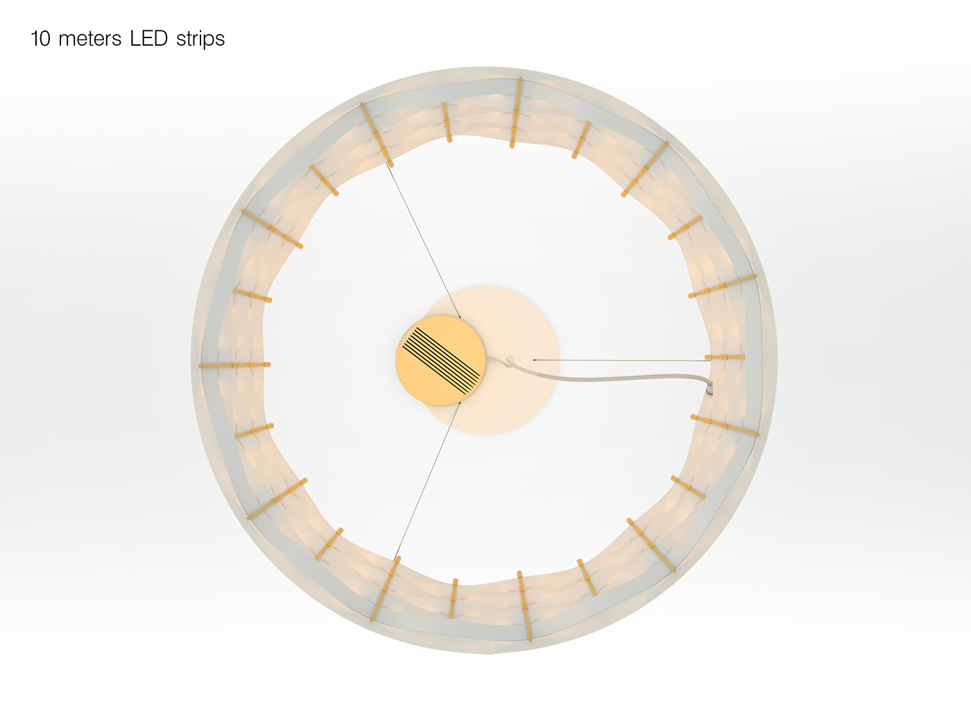 lamps and lanterns，a chandelier，Lighting tools，Weightless Lamp，