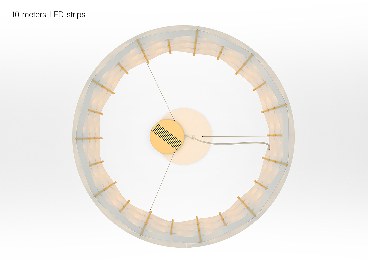 lamps and lanterns，a chandelier，Lighting tools，Weightless Lamp，