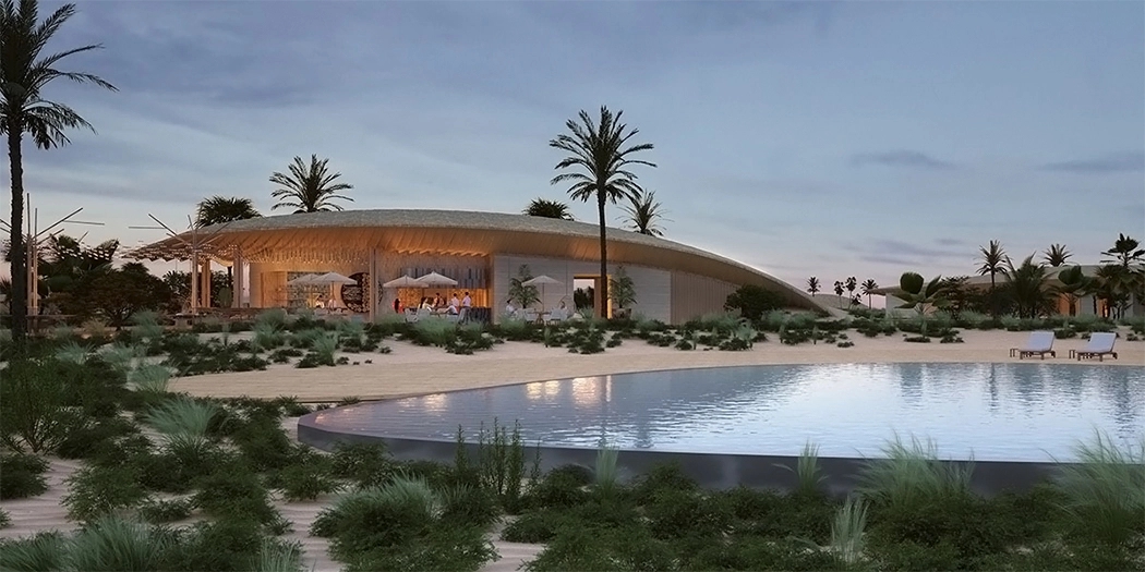 Red Sea project，sustainable，villa，Architectural design，