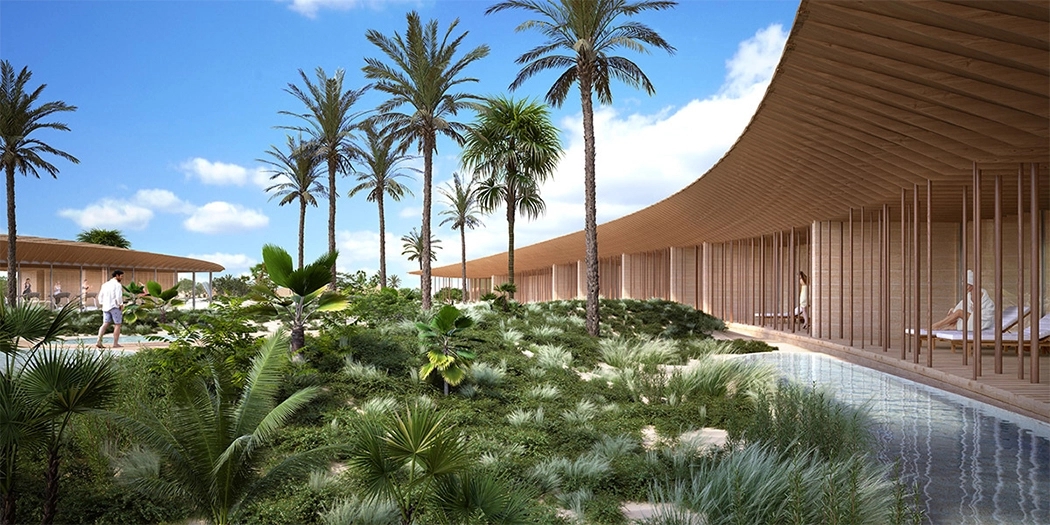 Red Sea project，sustainable，villa，Architectural design，