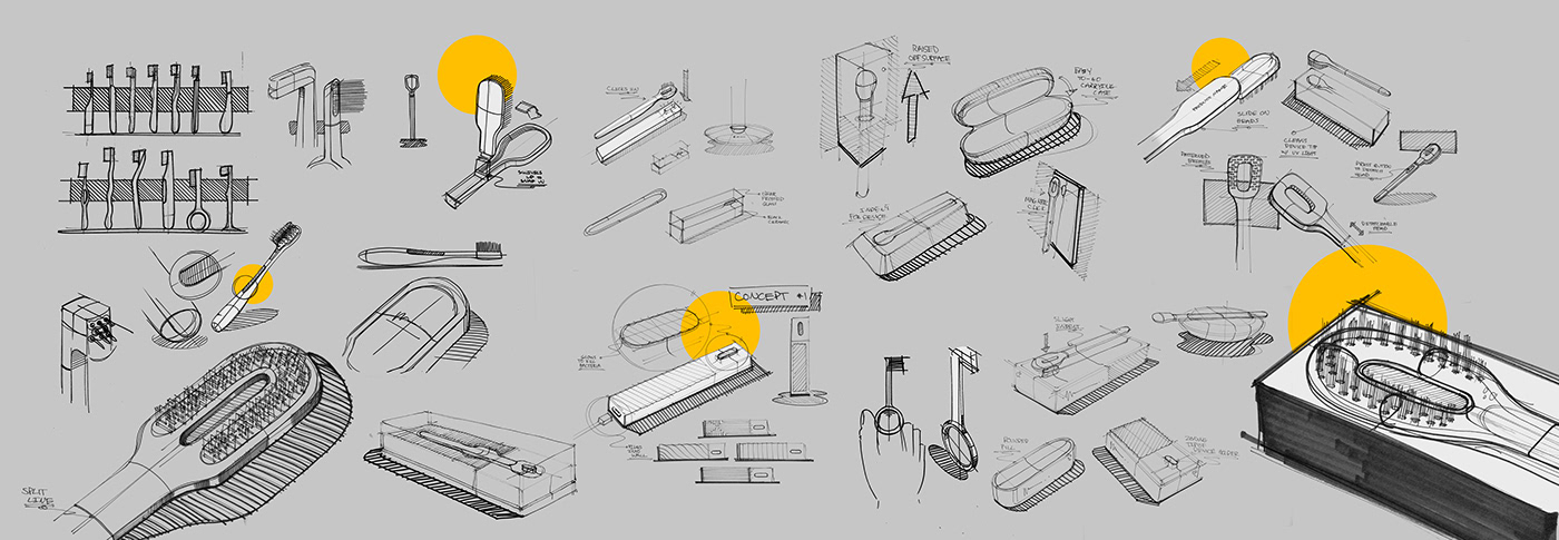 SuperBlue，Manual toothbrush ，Silicone bristles，