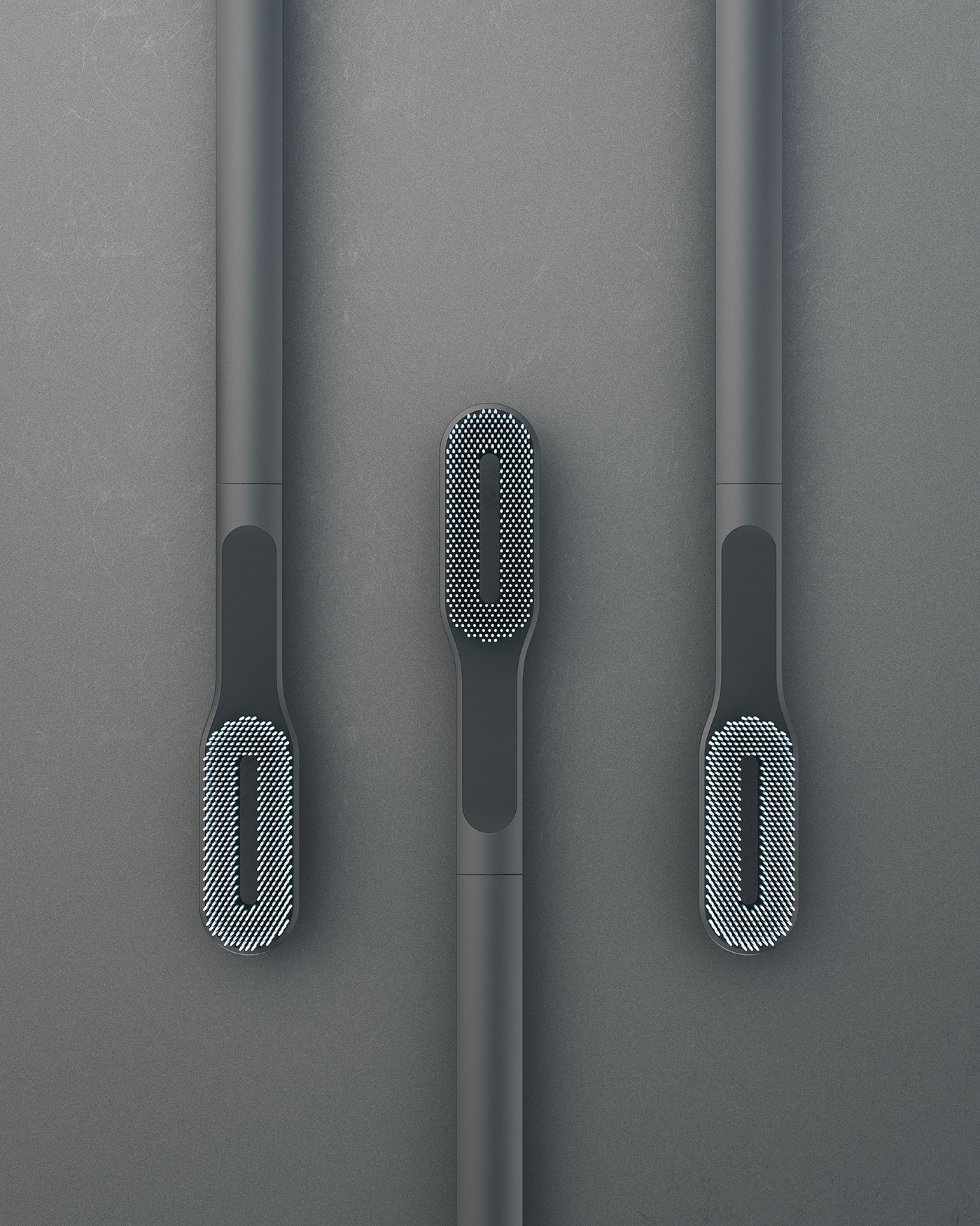 SuperBlue，Manual toothbrush ，Silicone bristles，