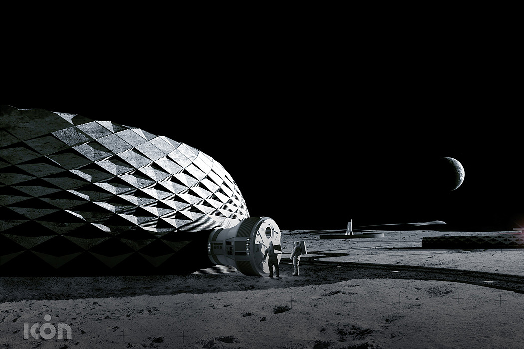 Mars X House，太空，居住，AI SpaceFactory，卵形结构，酒店，