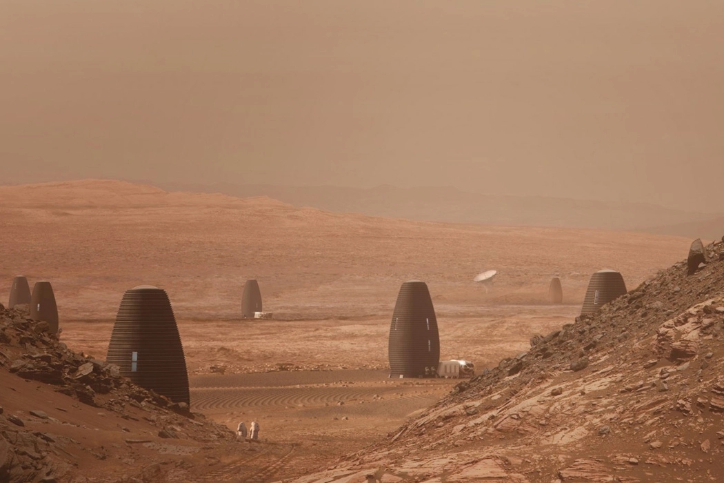 Mars X House，Space，live，To SpaceFactory，Oval structure，hotel，