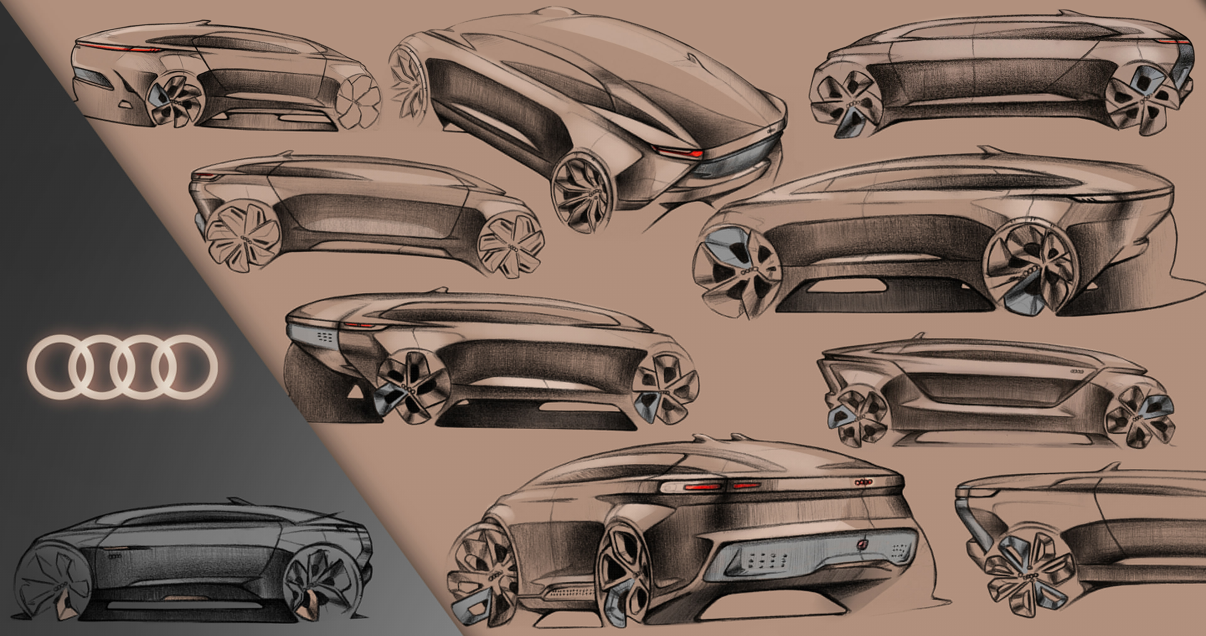 audi，Luxury car，Automatic driving，Automobile design，