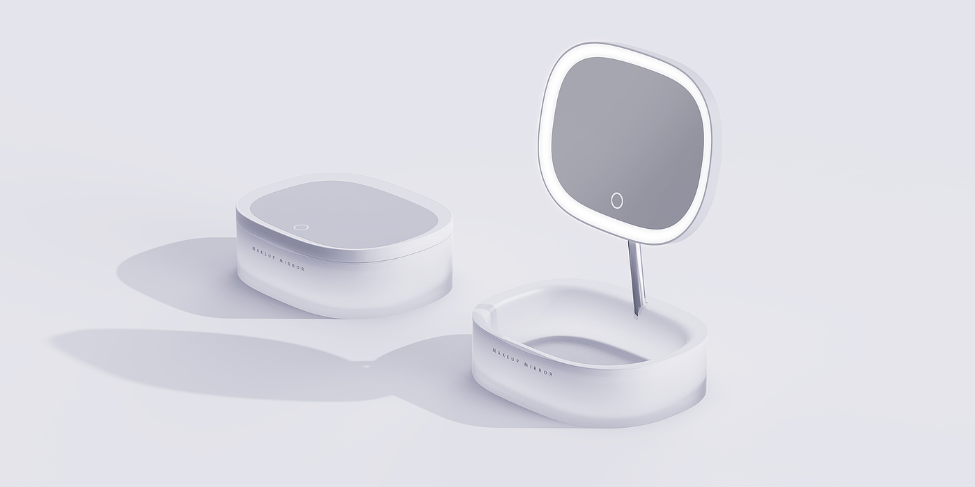 Led cosmetic mirror，
