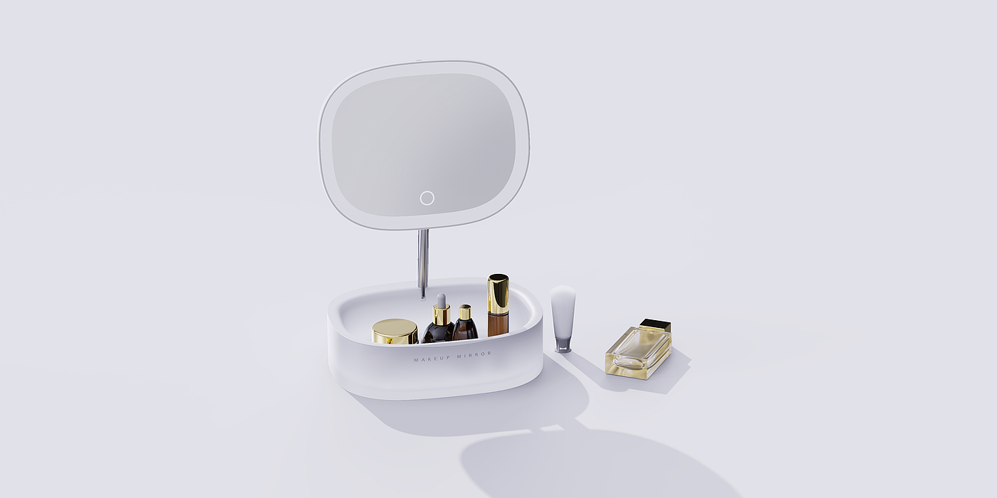 Led cosmetic mirror，