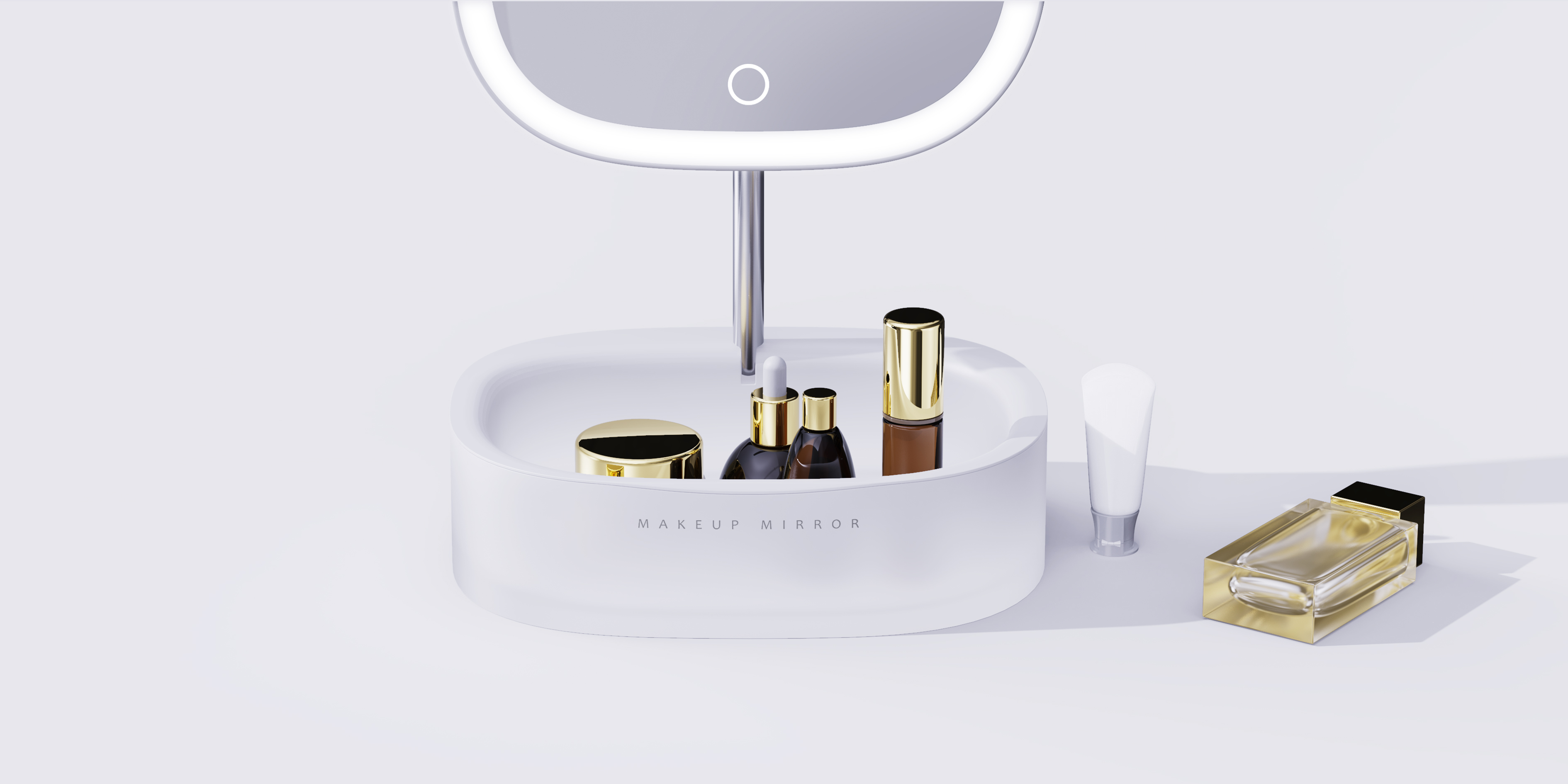 Led cosmetic mirror，