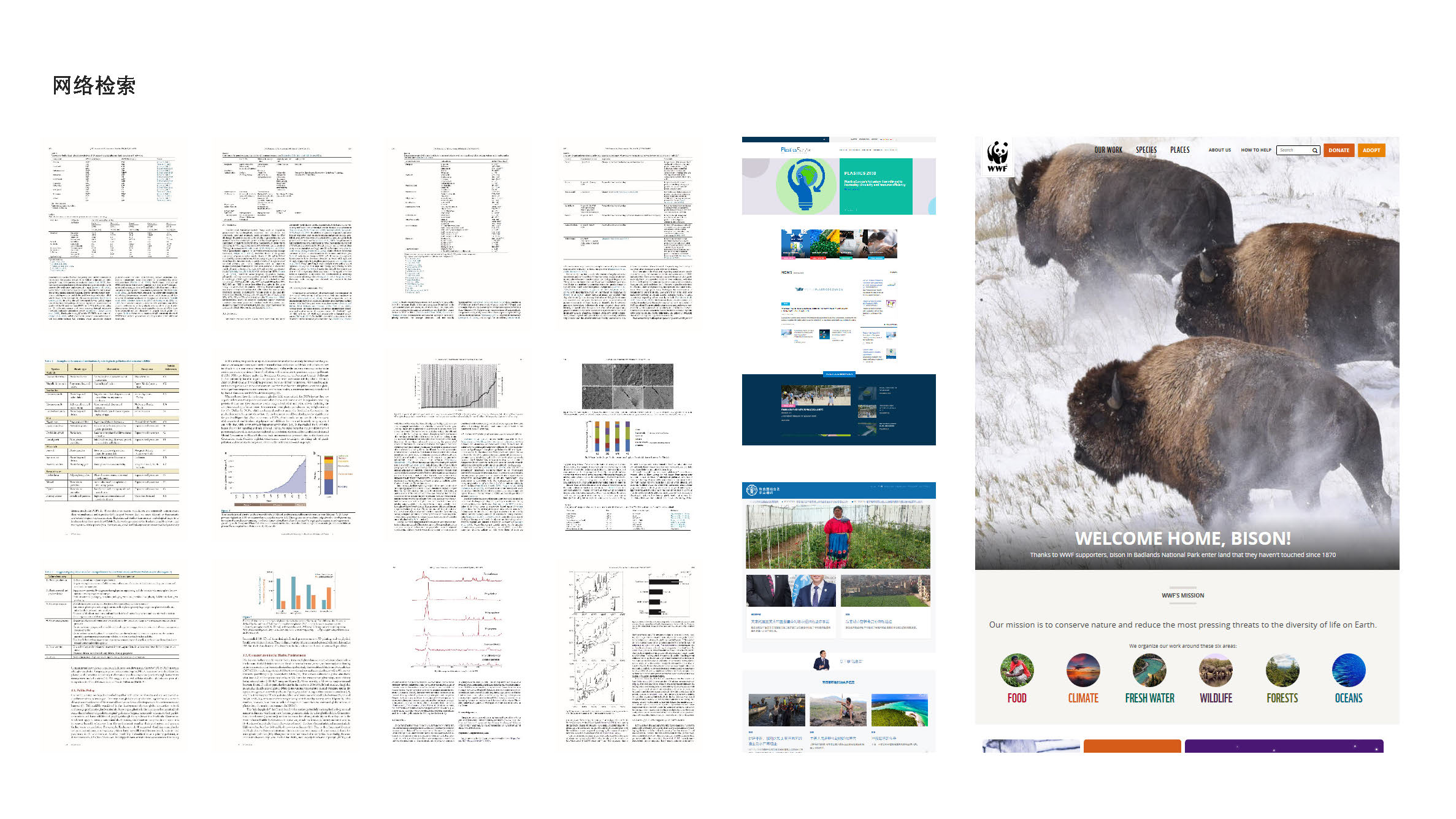 Micro plastic，Information art design，