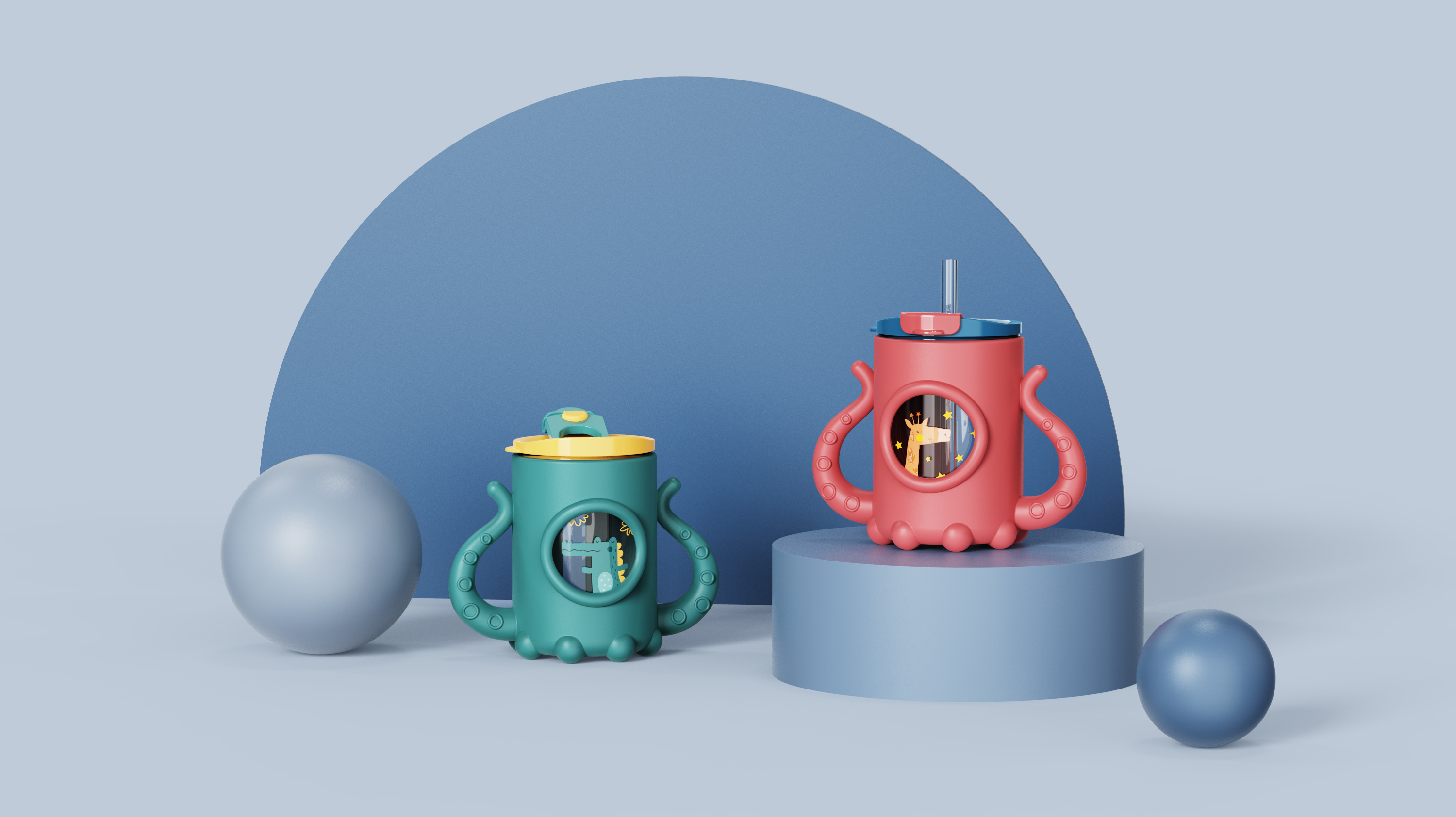 Jiasi Youpin，Mother and baby，milk cup，Water cup，tableware，