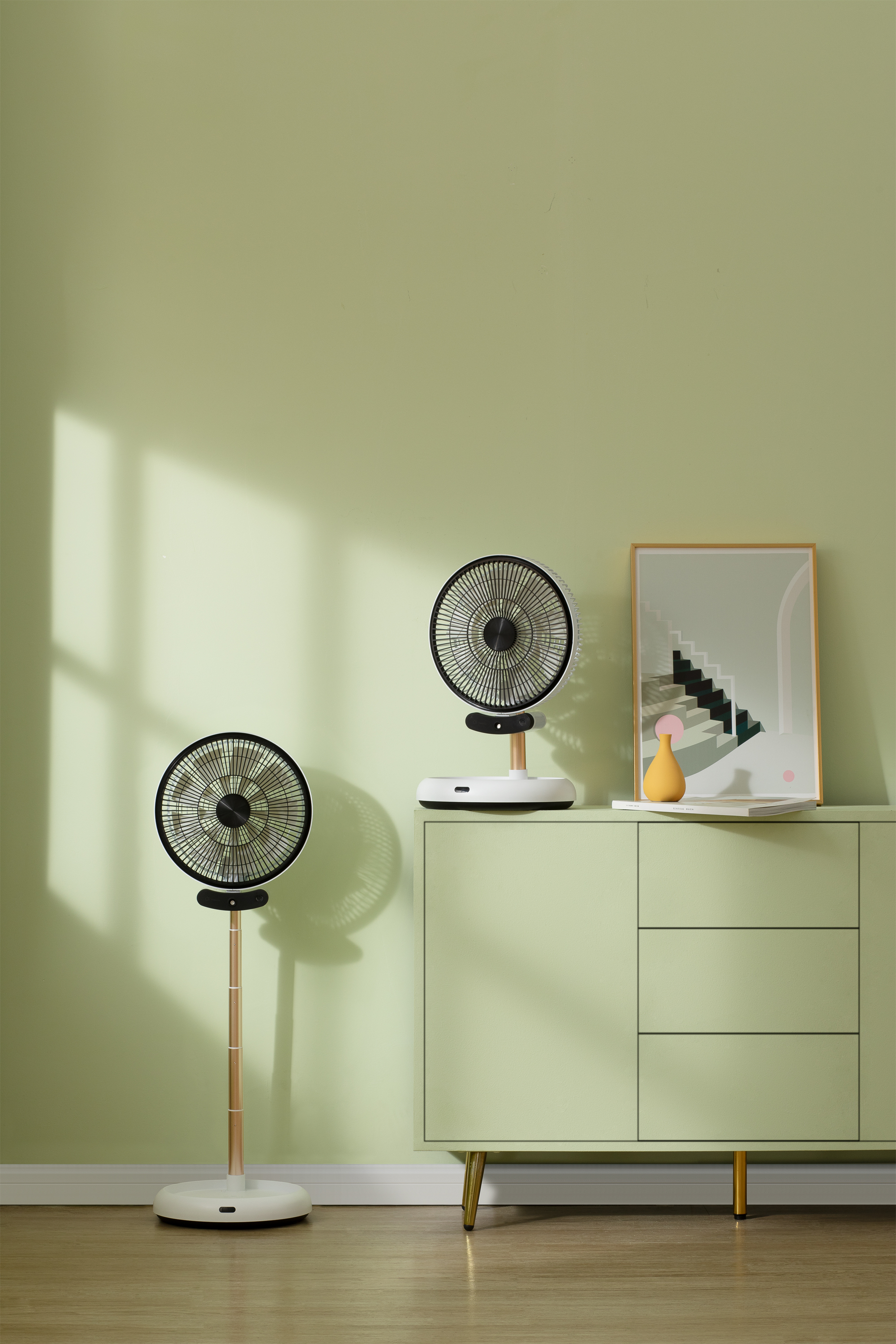 Fan，Telescopic folding fan，humidification，Maternal and infant level，