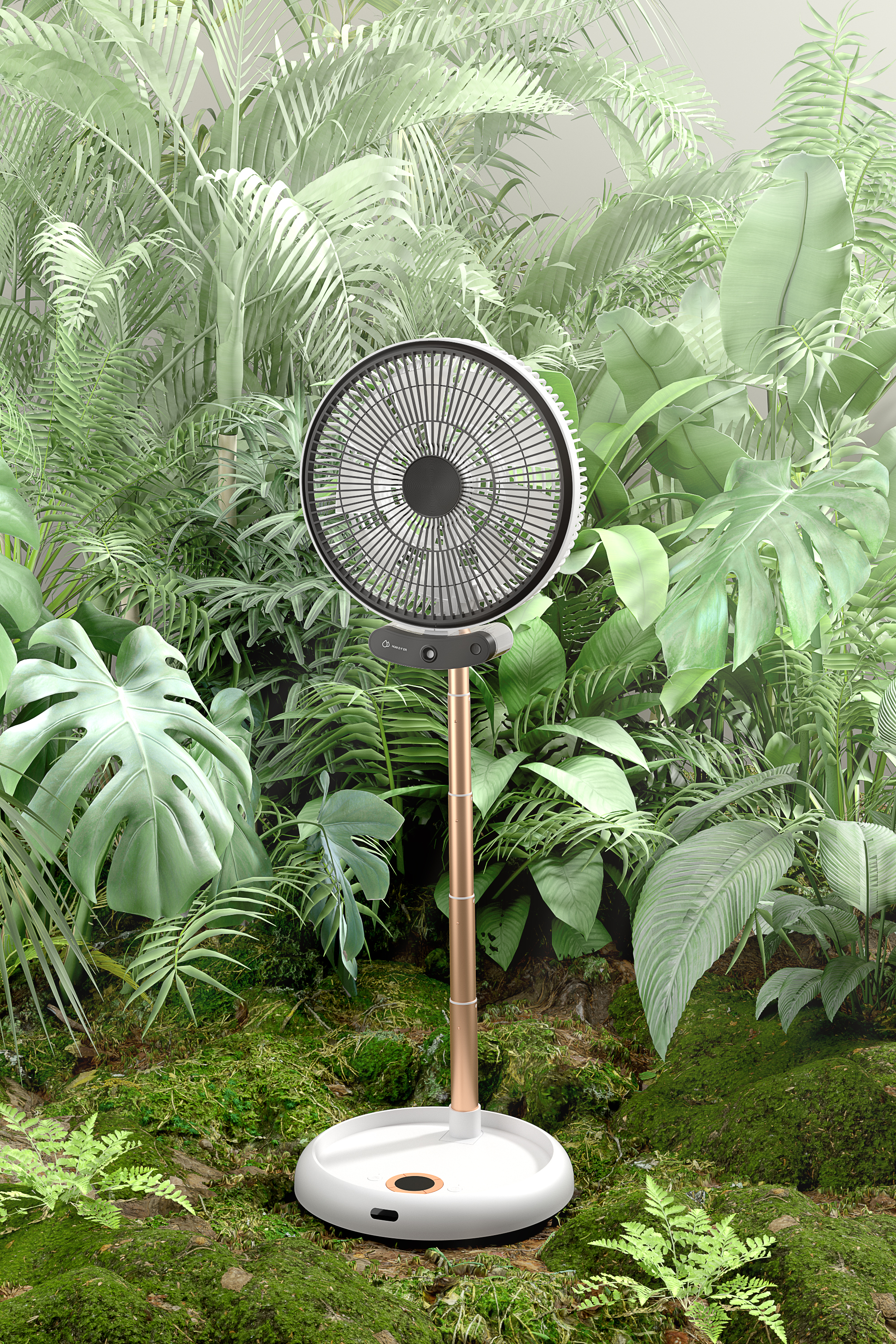 Fan，Telescopic folding fan，humidification，Maternal and infant level，