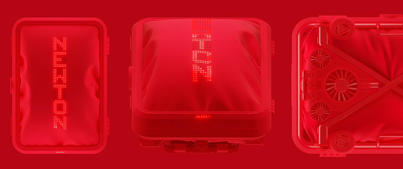 Automatic trunk，sketch，Render，