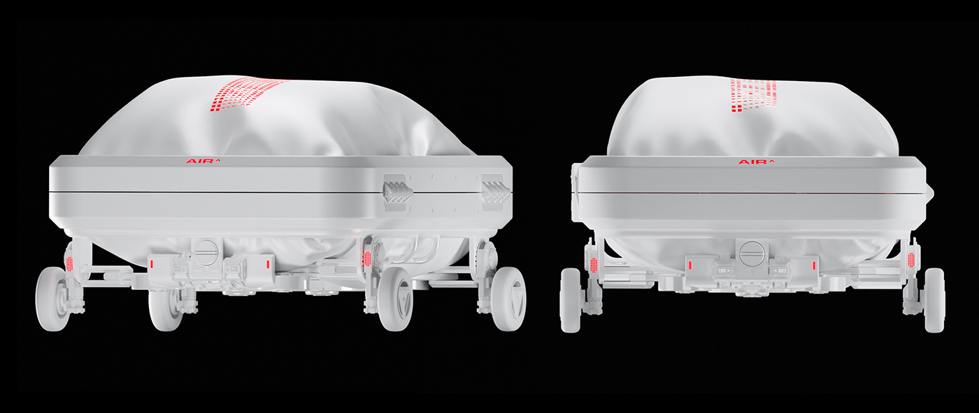 Automatic trunk，sketch，Render，