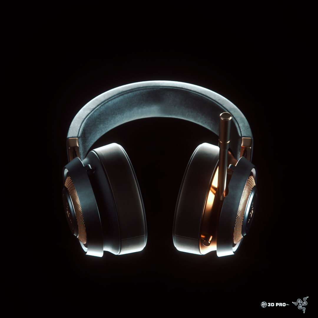 headset，Model，black，