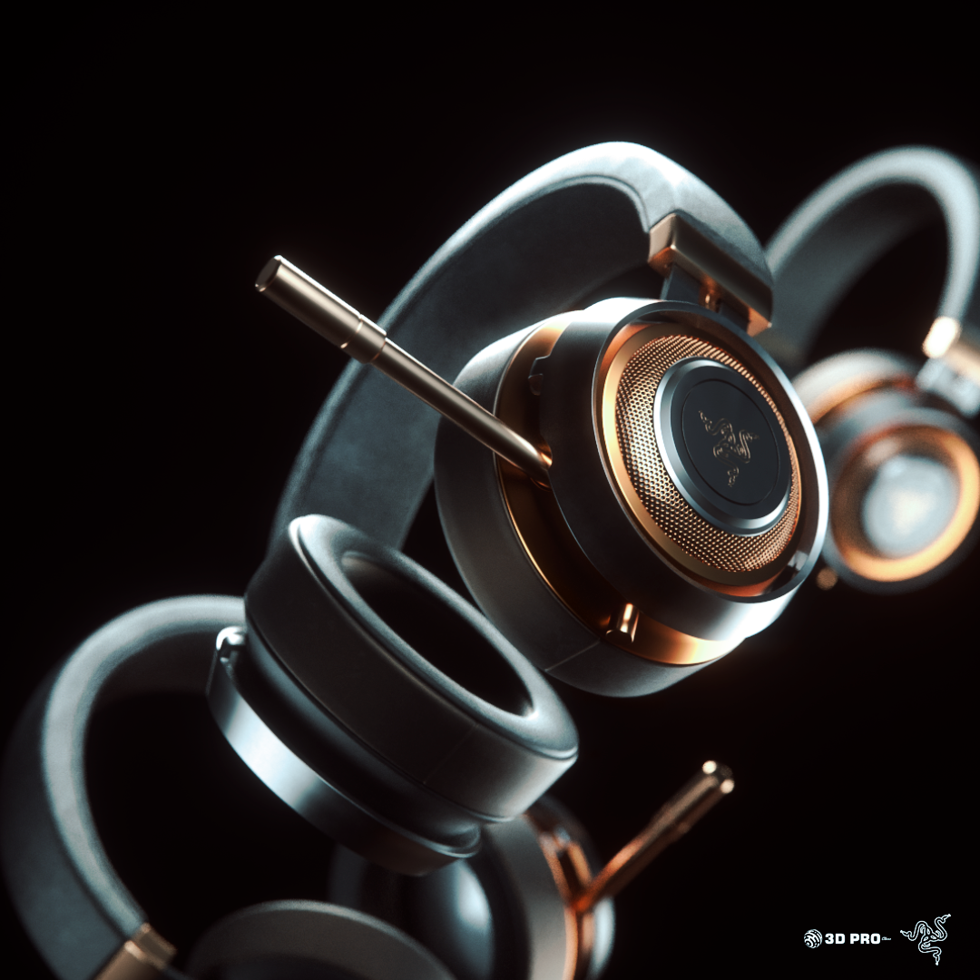 headset，Model，black，