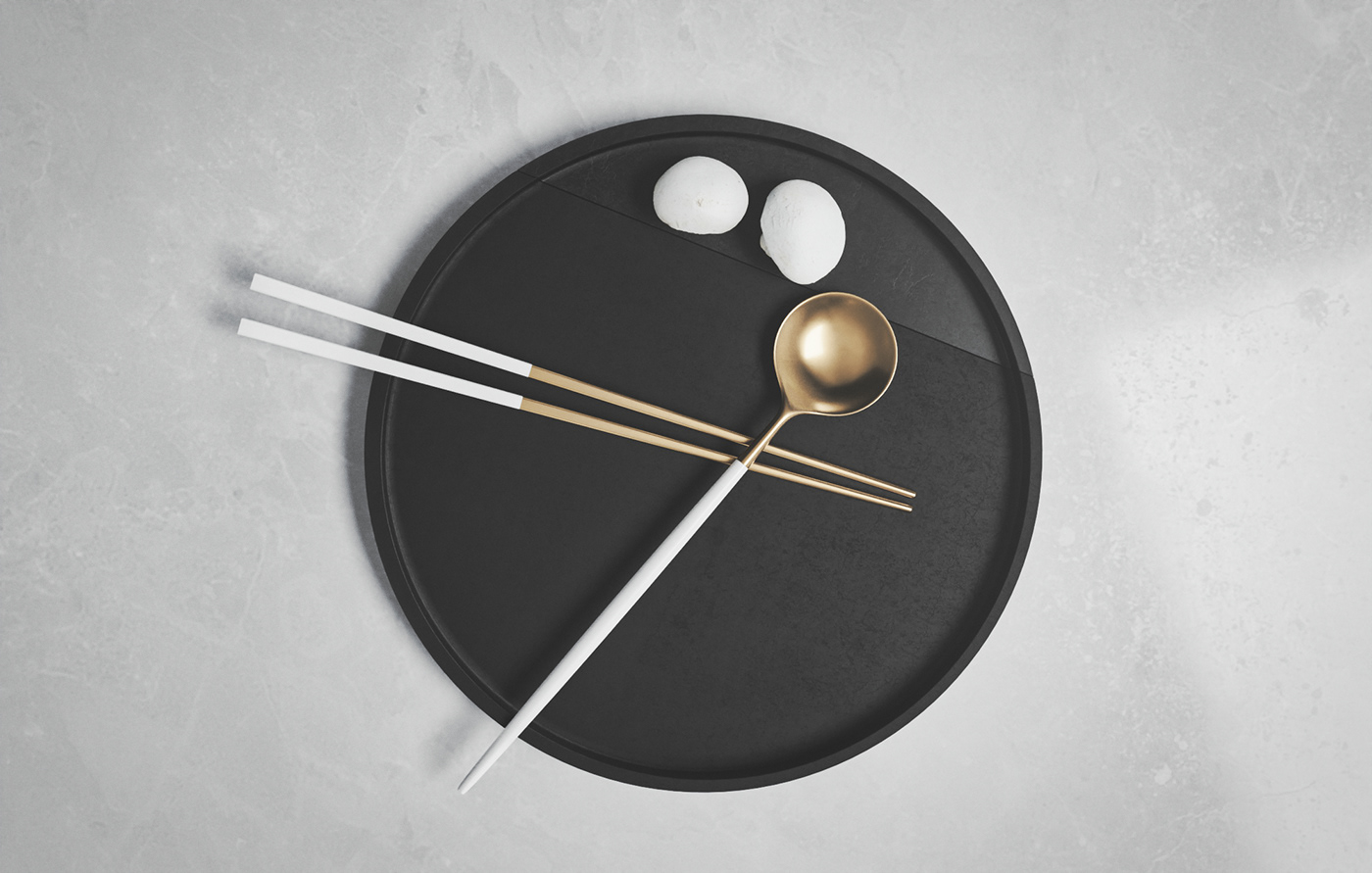 kitchen，Render，Interior design，