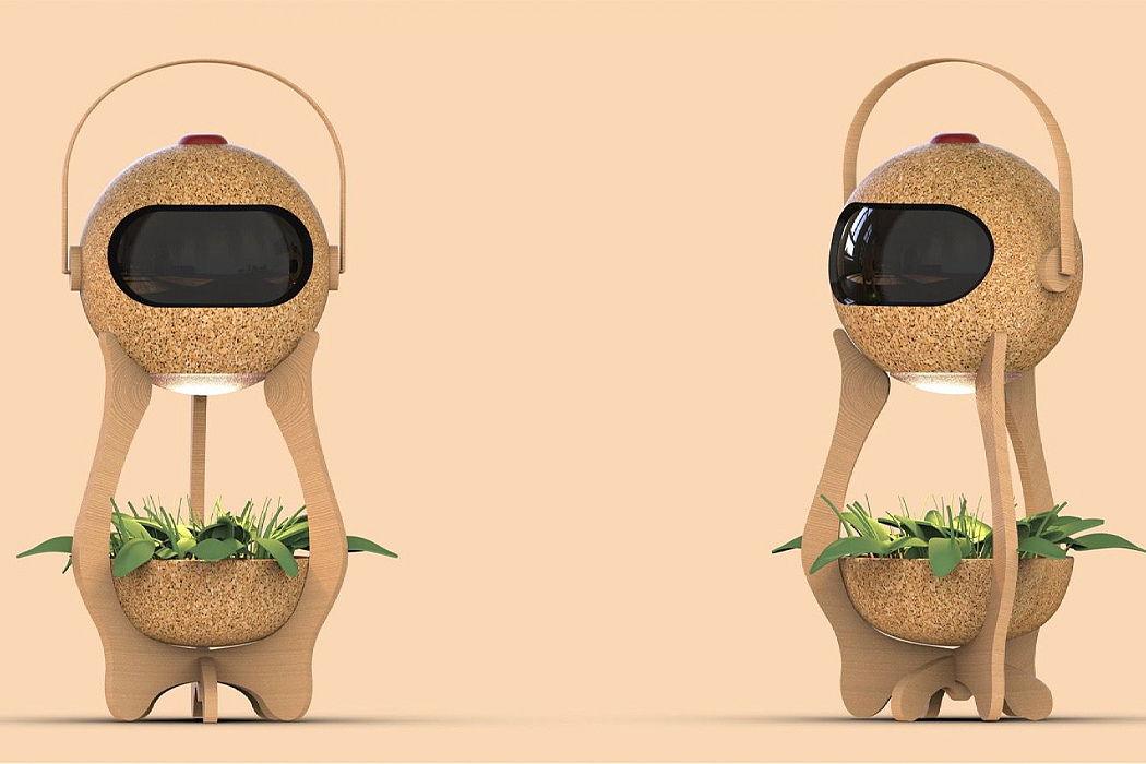 lantern，Health tracker，the elderly，wooden ，
