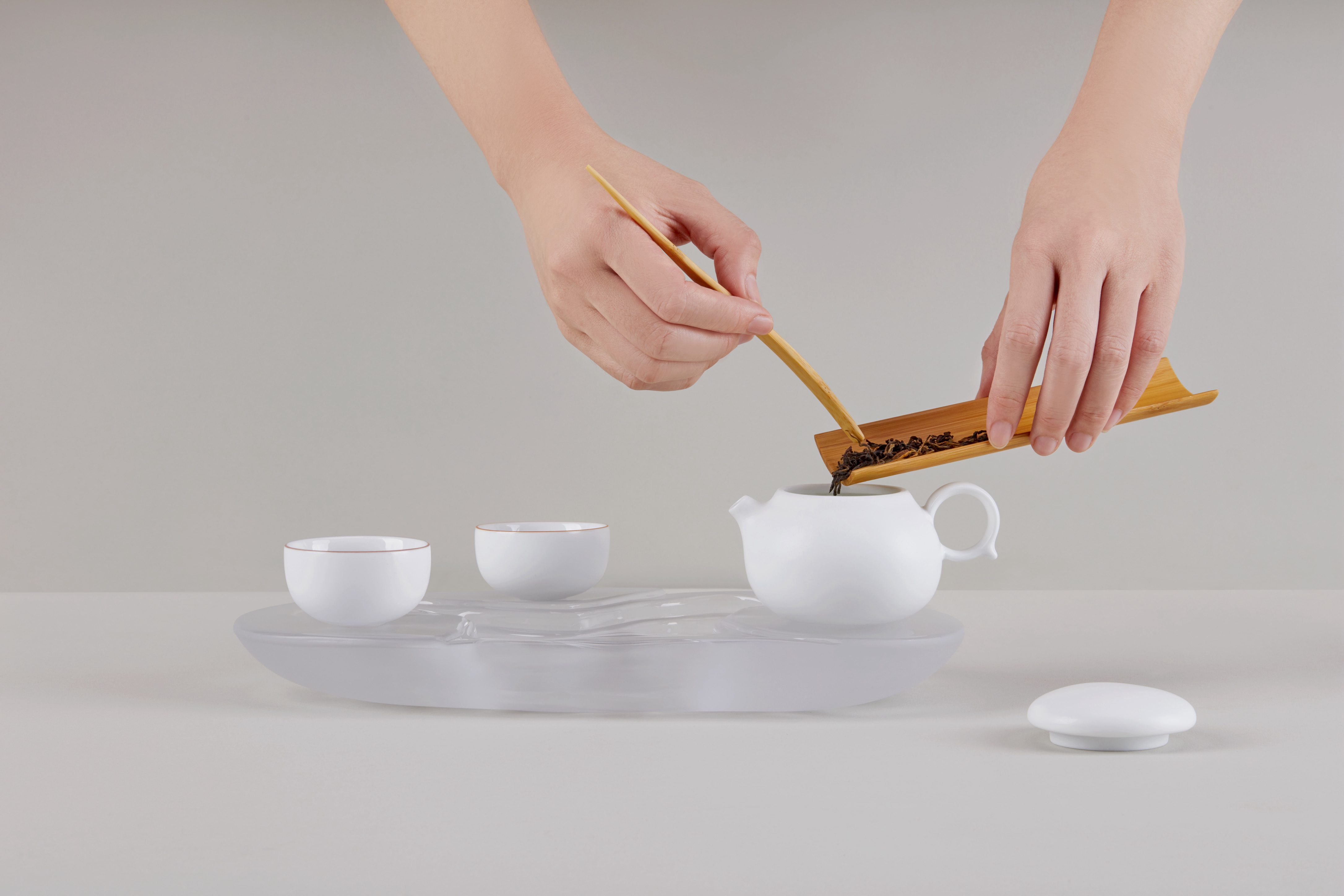 Original design，Aesthetic living home，Dry tea set，Creative culture，Art decoration，Glass ceramic plant，Quality lifestyle，Innovative design，