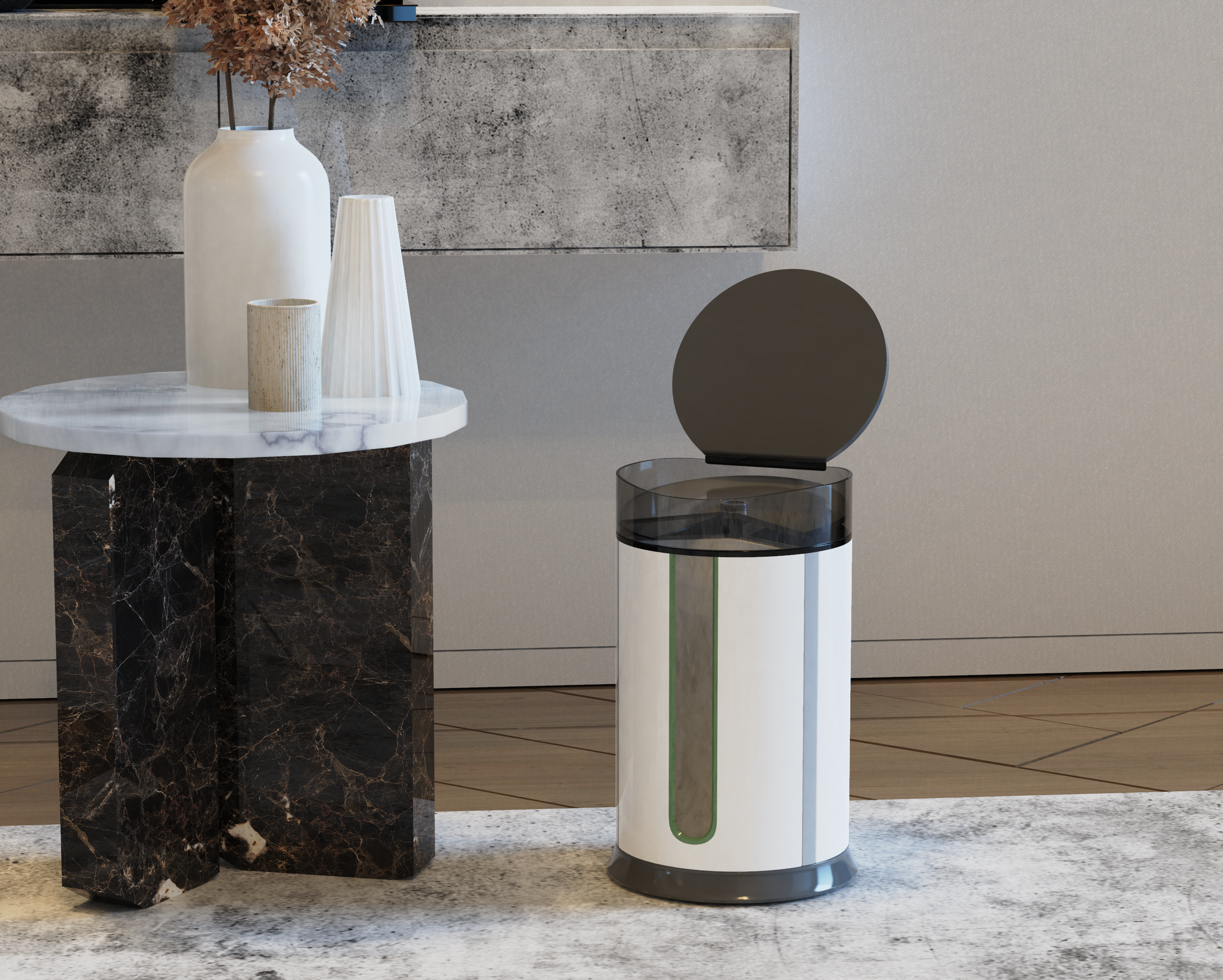 trash can，refuse classification，Smart home，Intelligent classification，Home Furnishing，