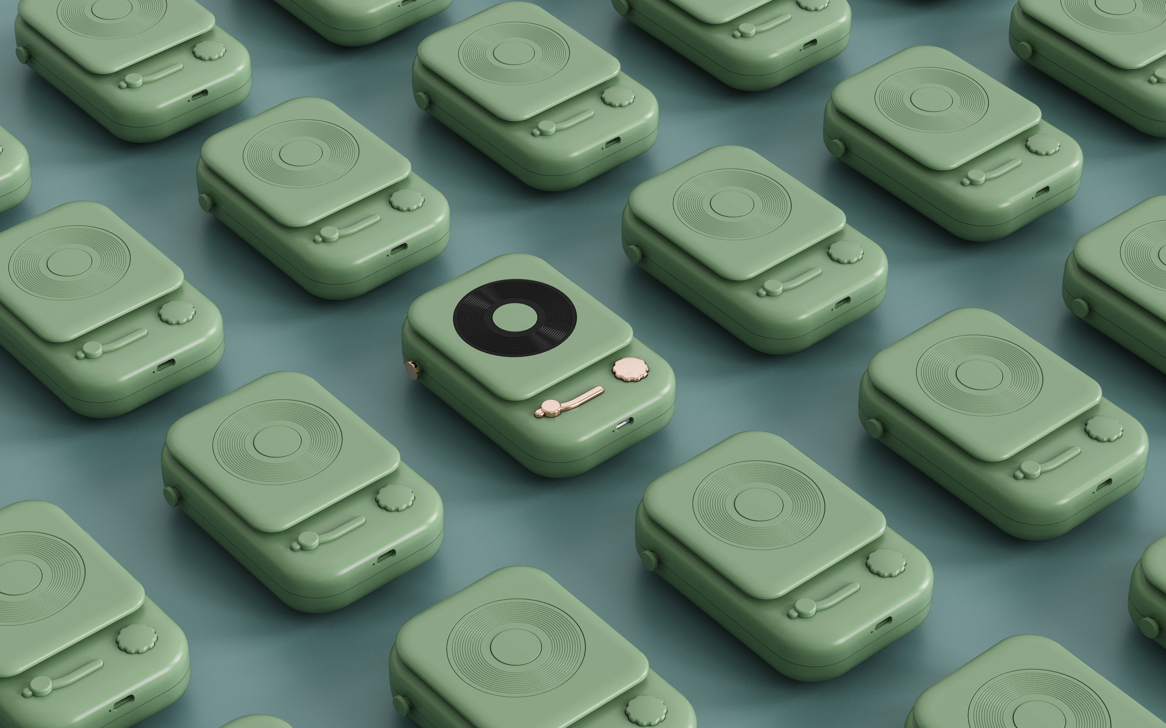 Small fan，Retro，