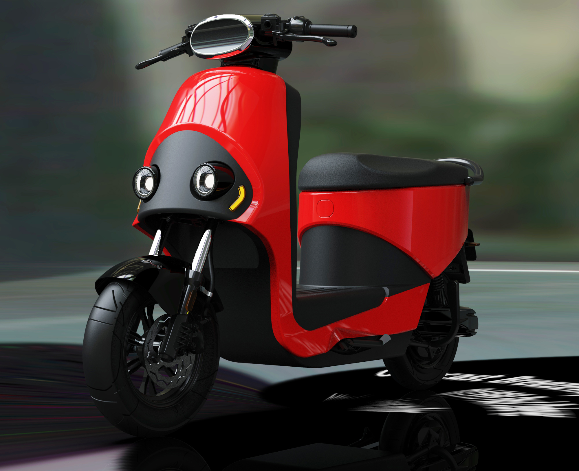 Color matching，Render，Electric vehicle，