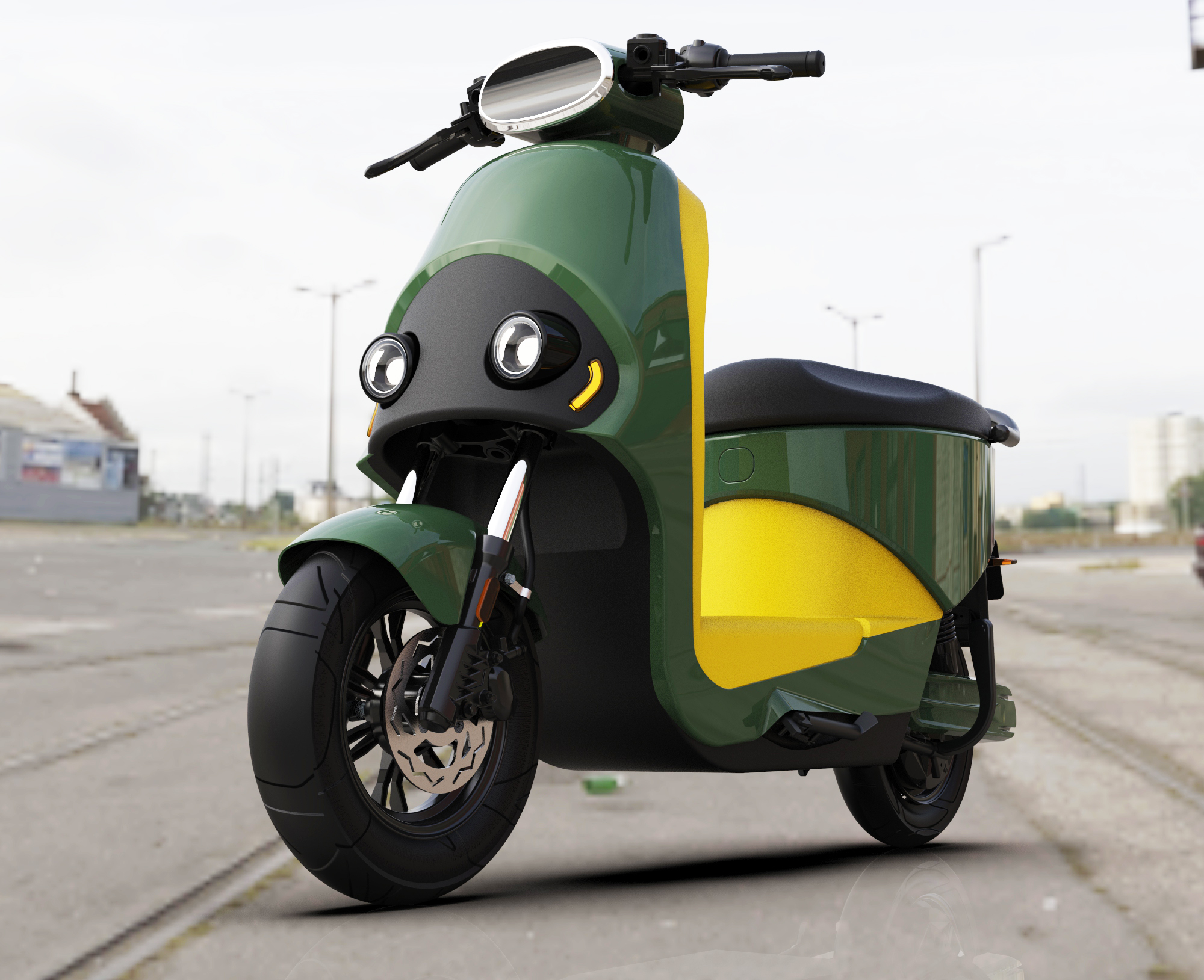 Color matching，Render，Electric vehicle，