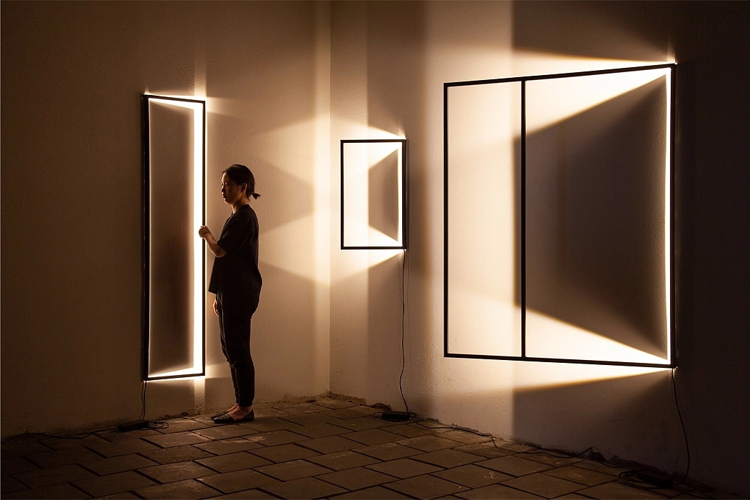 concrete，maya，lamps and lanterns，light，Geometric shadow，