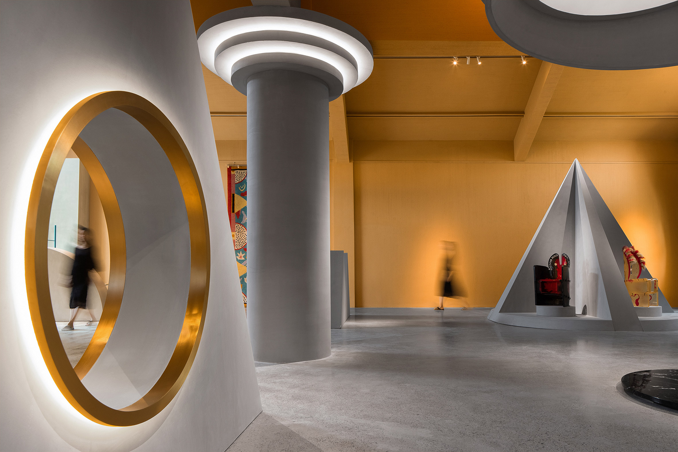 Memphis，furniture，Hangzhou，PIG，Exhibition hall，